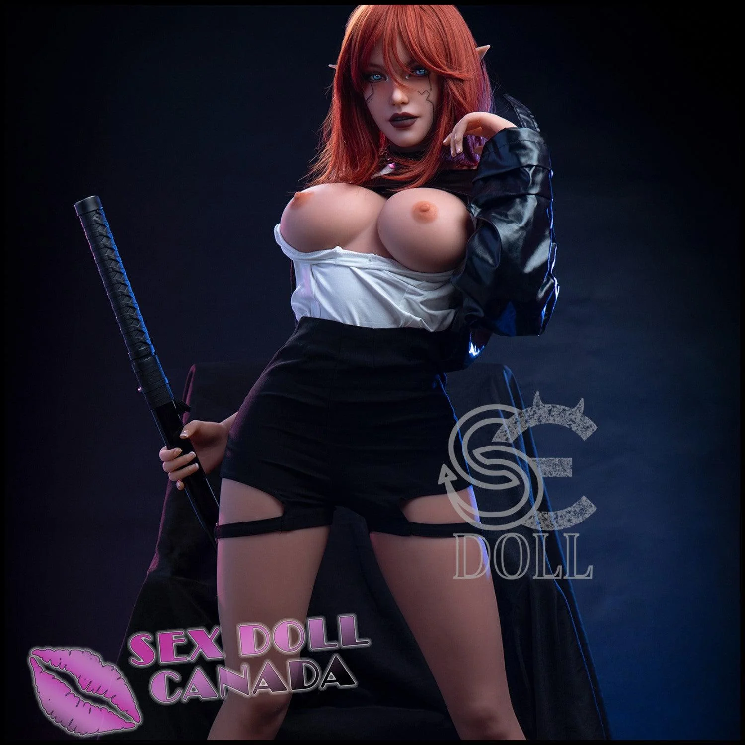 161 (5'3") F-Cup Elodie (Head #21) - SE Doll - Image 10