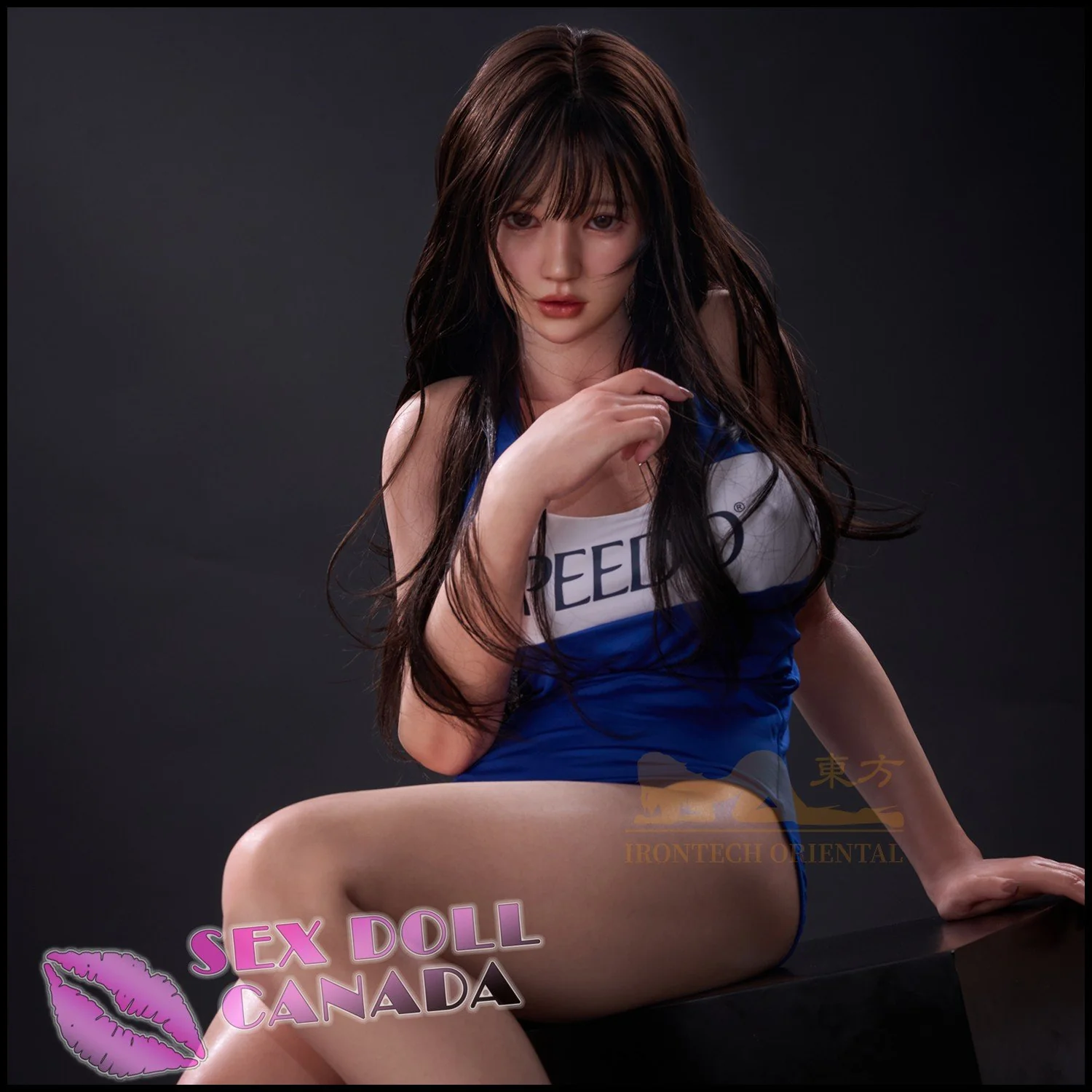 161 (5'3") F-Cup Evie Sexy (Head #T4 ROS MAX) Full Silicone - IRONTECH Dolls - Image 4