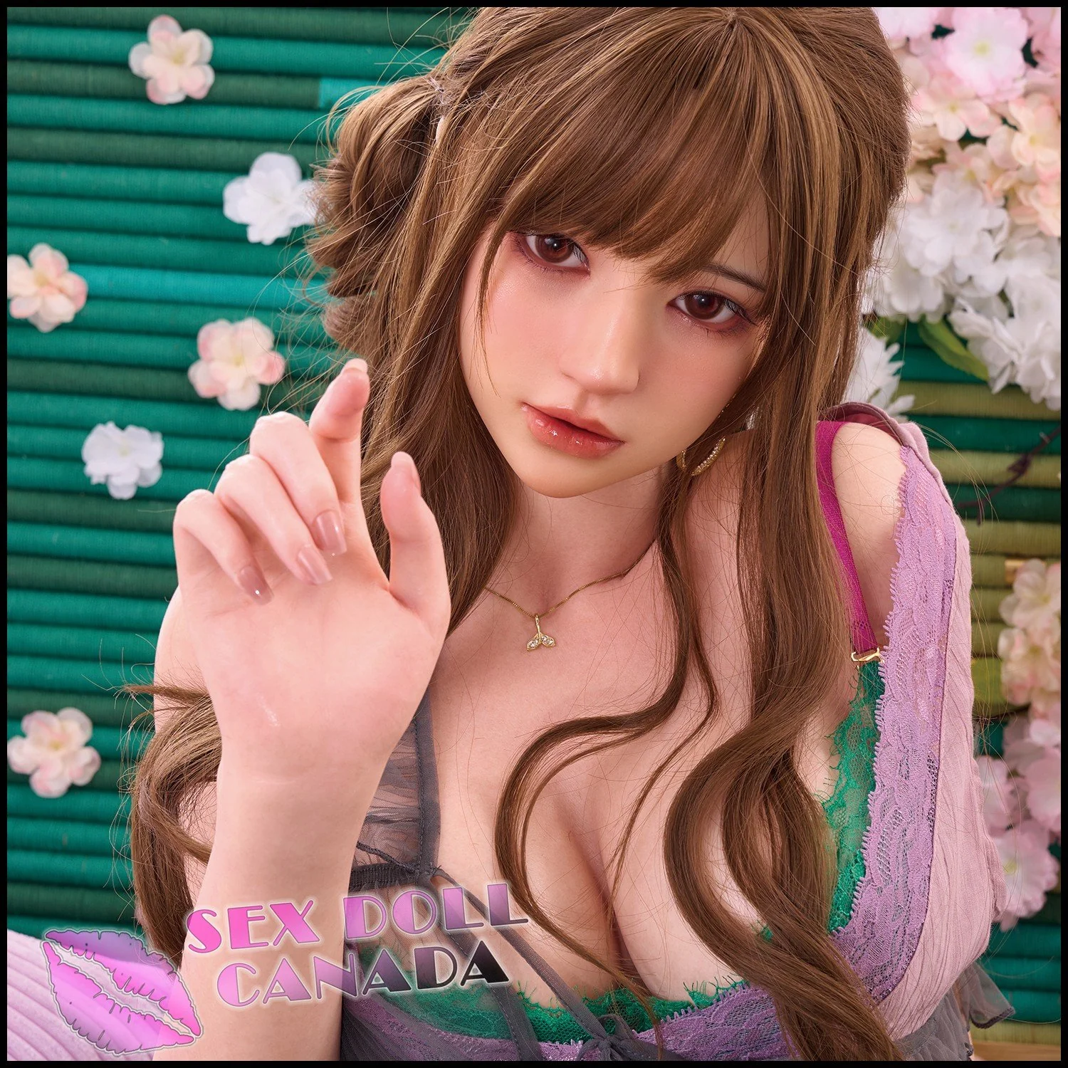 161 (5'3") F-Cup Evie Silk Glow ROS Max (Head #T4) Full Silicone - IRONTECH Dolls - Image 4