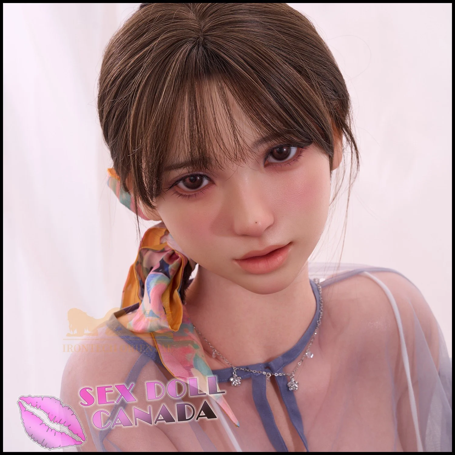 161 (5'3") F-Cup Kitty ROS MAX (Head #S32) Full Silicone - IRONTECH Dolls - Image 3
