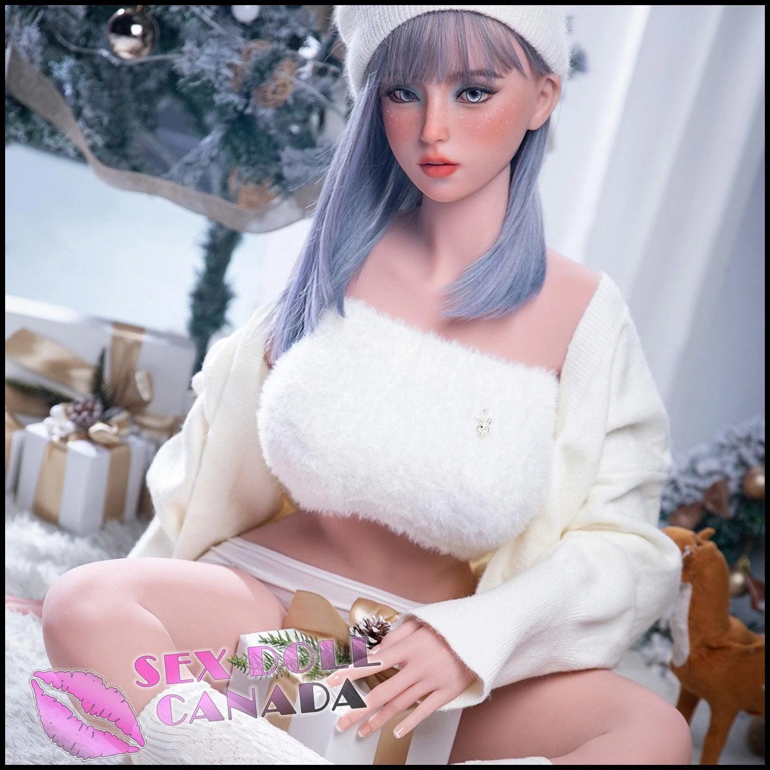 161 (5'3") F-Cup Melody Silver (Head #120) - SE Doll - Image 4
