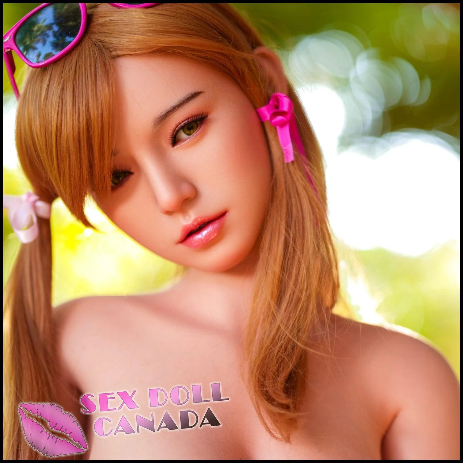 161 (5'3") F-Cup Peach Horny (Head #ZC-13) Full Silicone - Tayu - Image 13