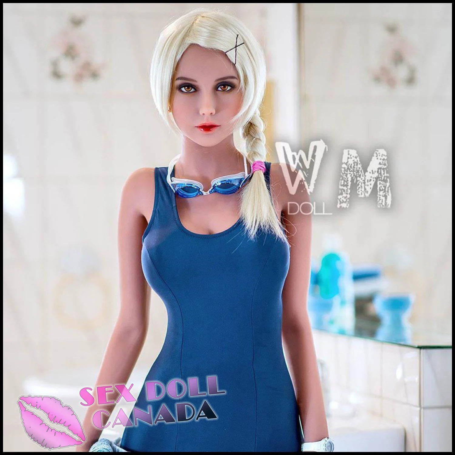 162 (5'4") E-Cup Paislee (Head #233) - WM Doll - Image 3