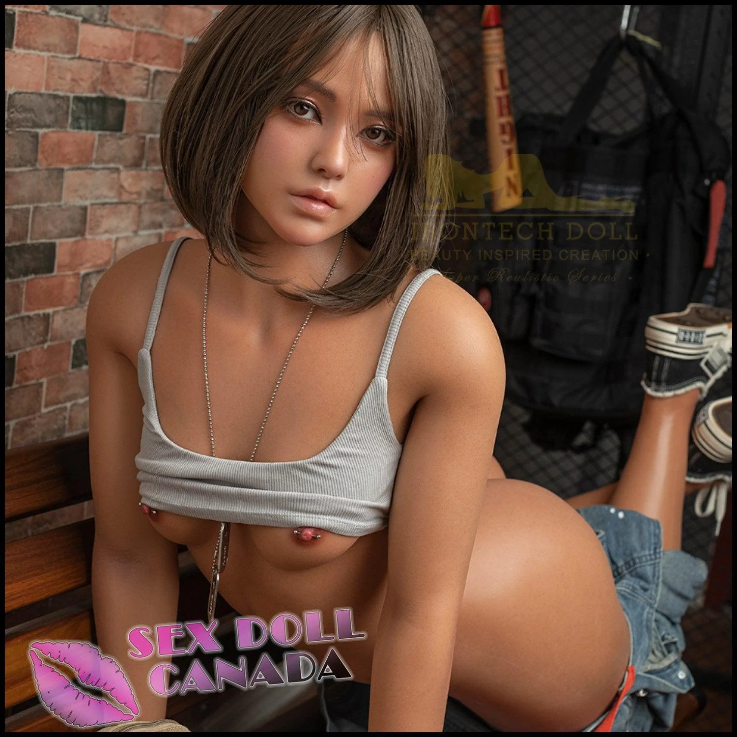 162 (5'4") D-Cup Eileen (Head #S40) Minus Full Silicone - IRONTECH Dolls - Image 18