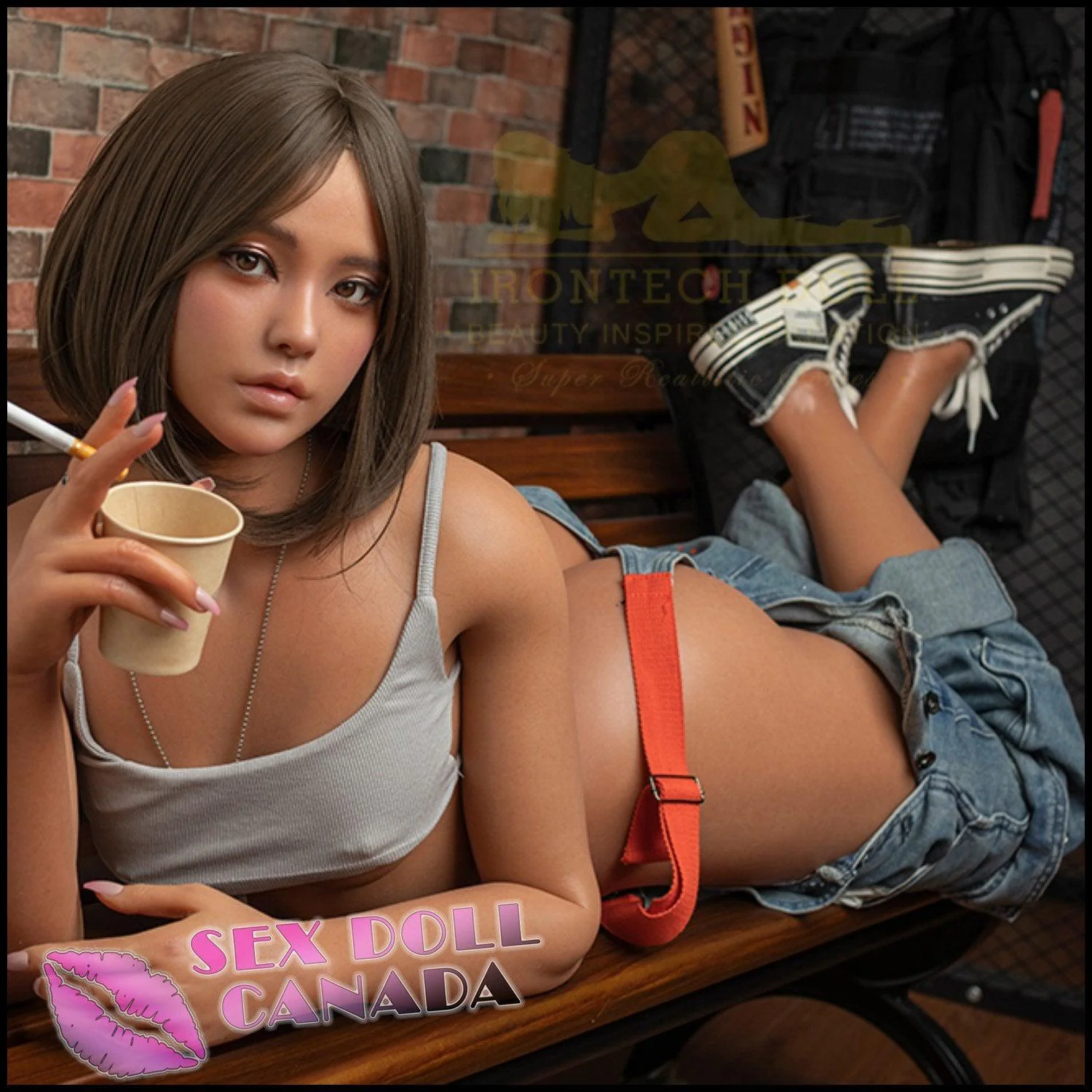 162 (5'4") D-Cup Eileen (Head #S40) Minus Full Silicone - IRONTECH Dolls - Image 21