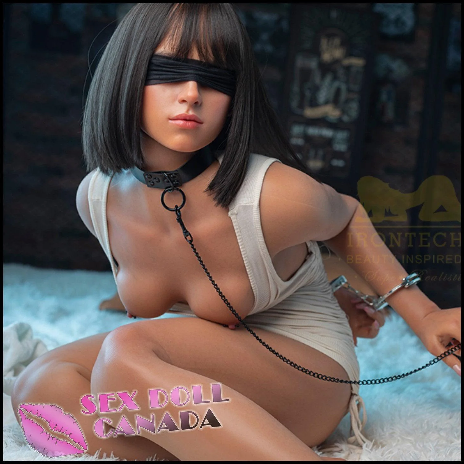 162 (5'4") D-Cup Flora (Head #S38) Minus Full Silicone - IRONTECH Dolls - Image 9