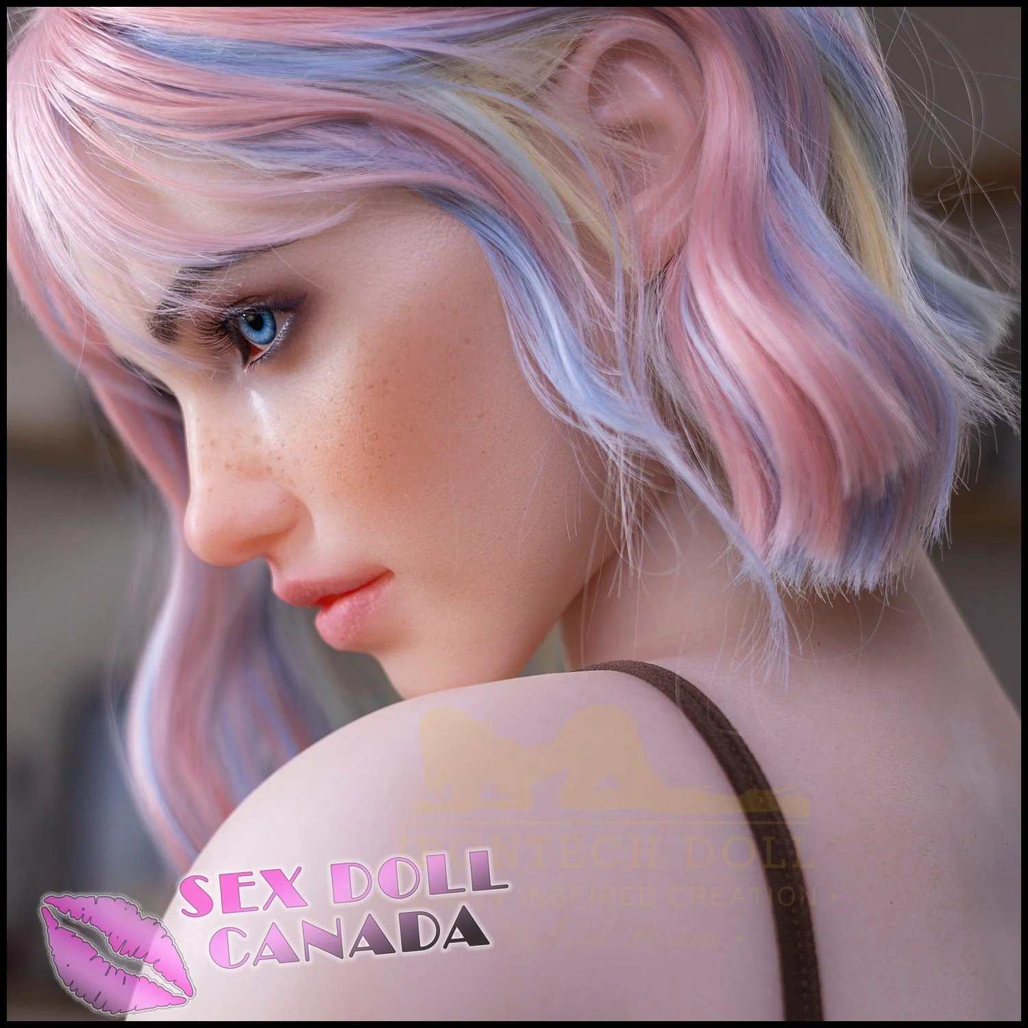 162 (5'4") D-Cup Heidi (Silicone Head #S46) Hybrid - IRONTECH Dolls - Image 4