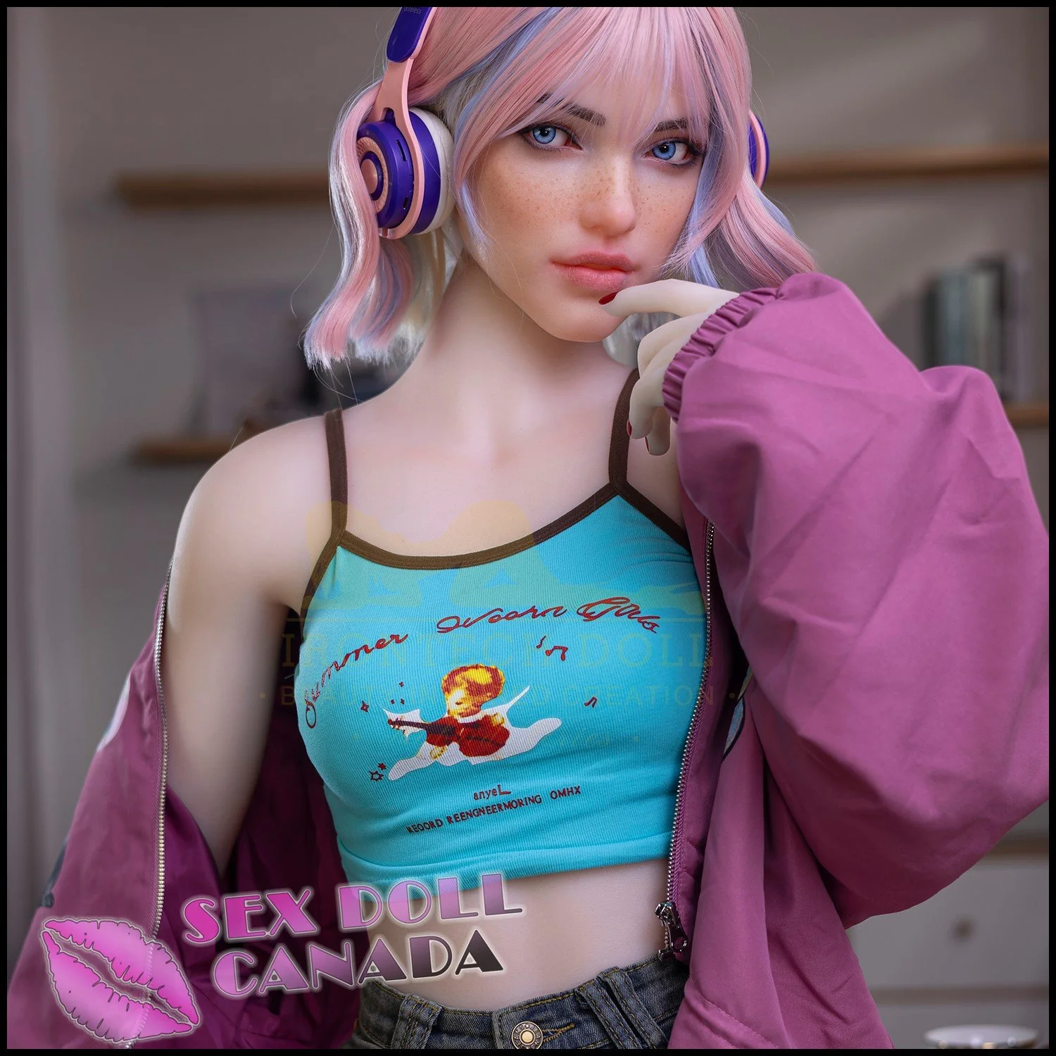 162 (5'4") D-Cup Heidi (Silicone Head #S46) Hybrid - IRONTECH Dolls - Image 6