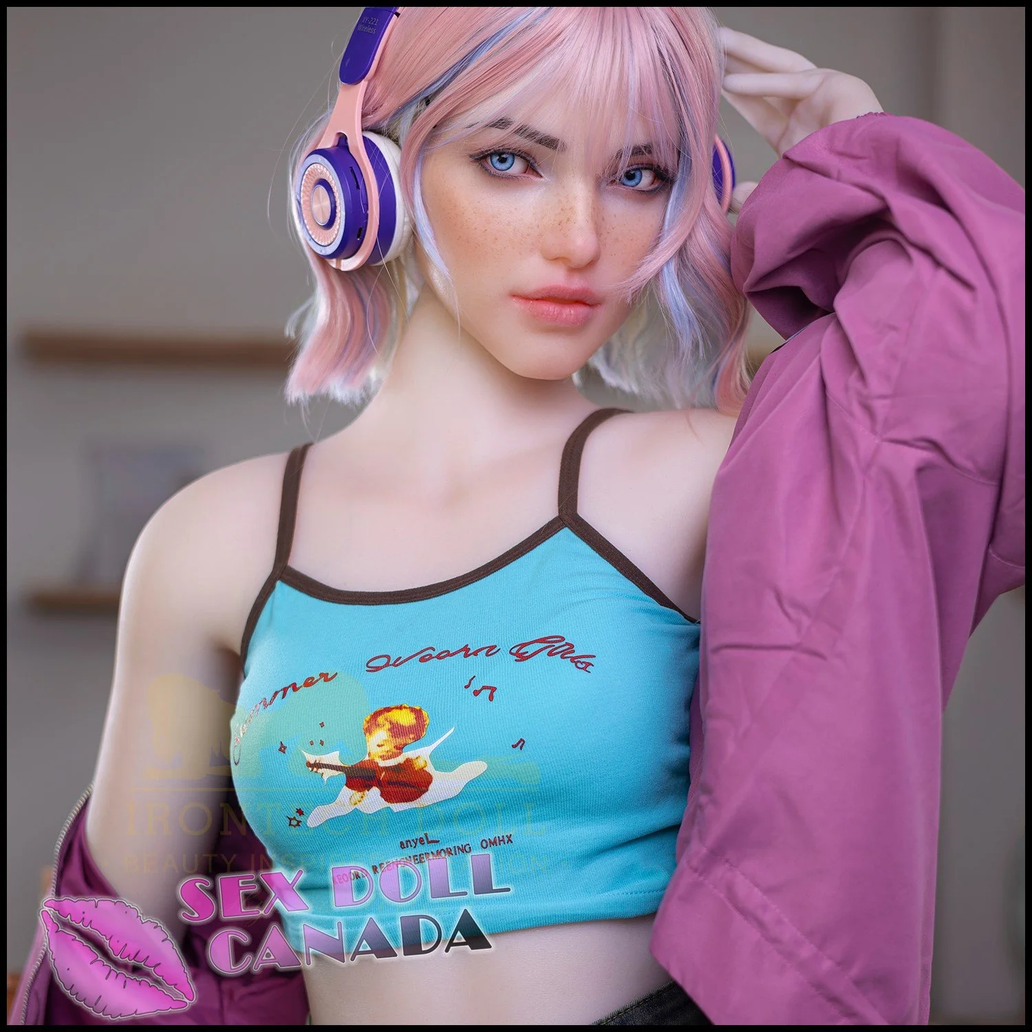 162 (5'4") D-Cup Heidi (Silicone Head #S46) Hybrid - IRONTECH Dolls - Image 8