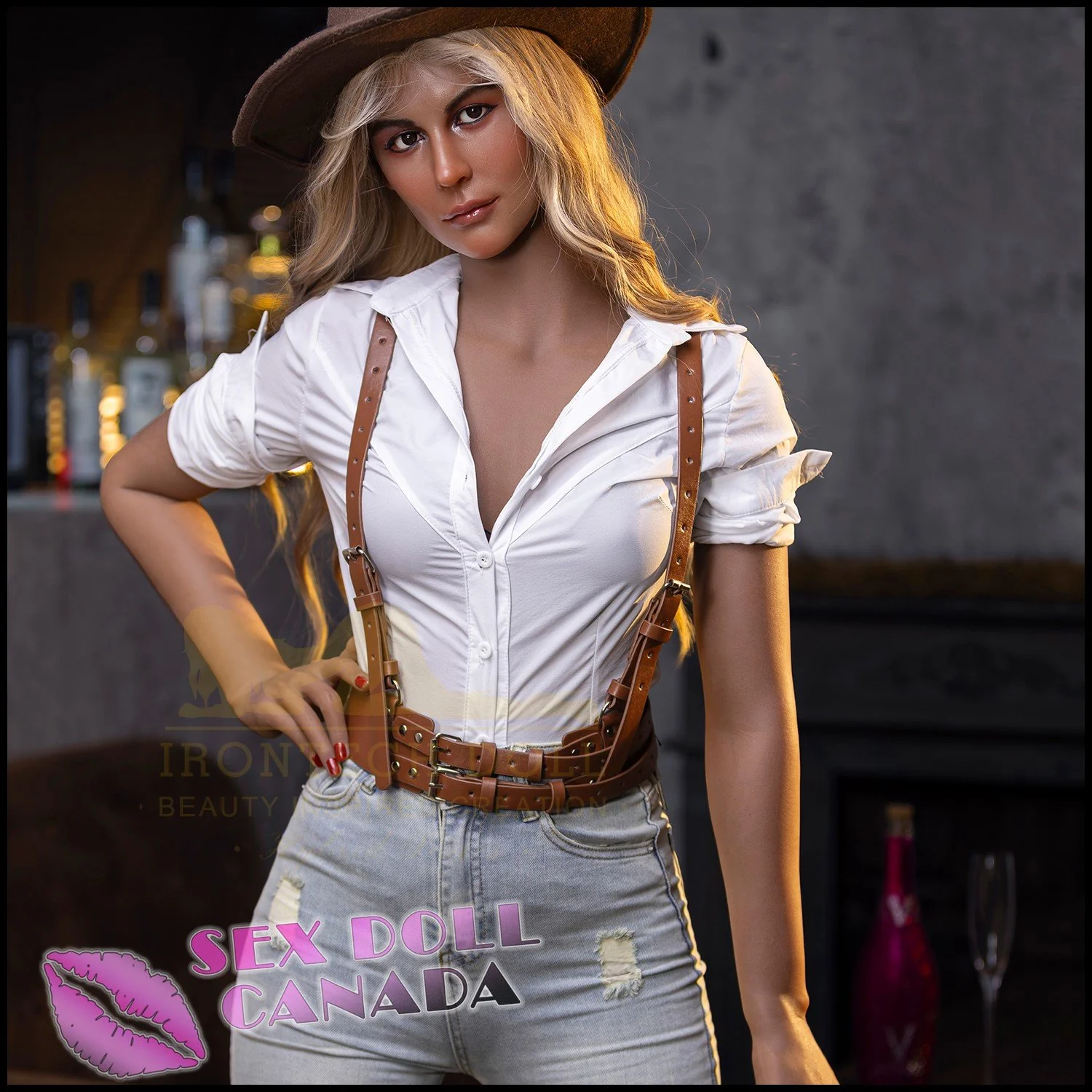 162 (5'4") D-Cup Veronica (Silicone Head #S50) Hybrid - IRONTECH Dolls - Image 10