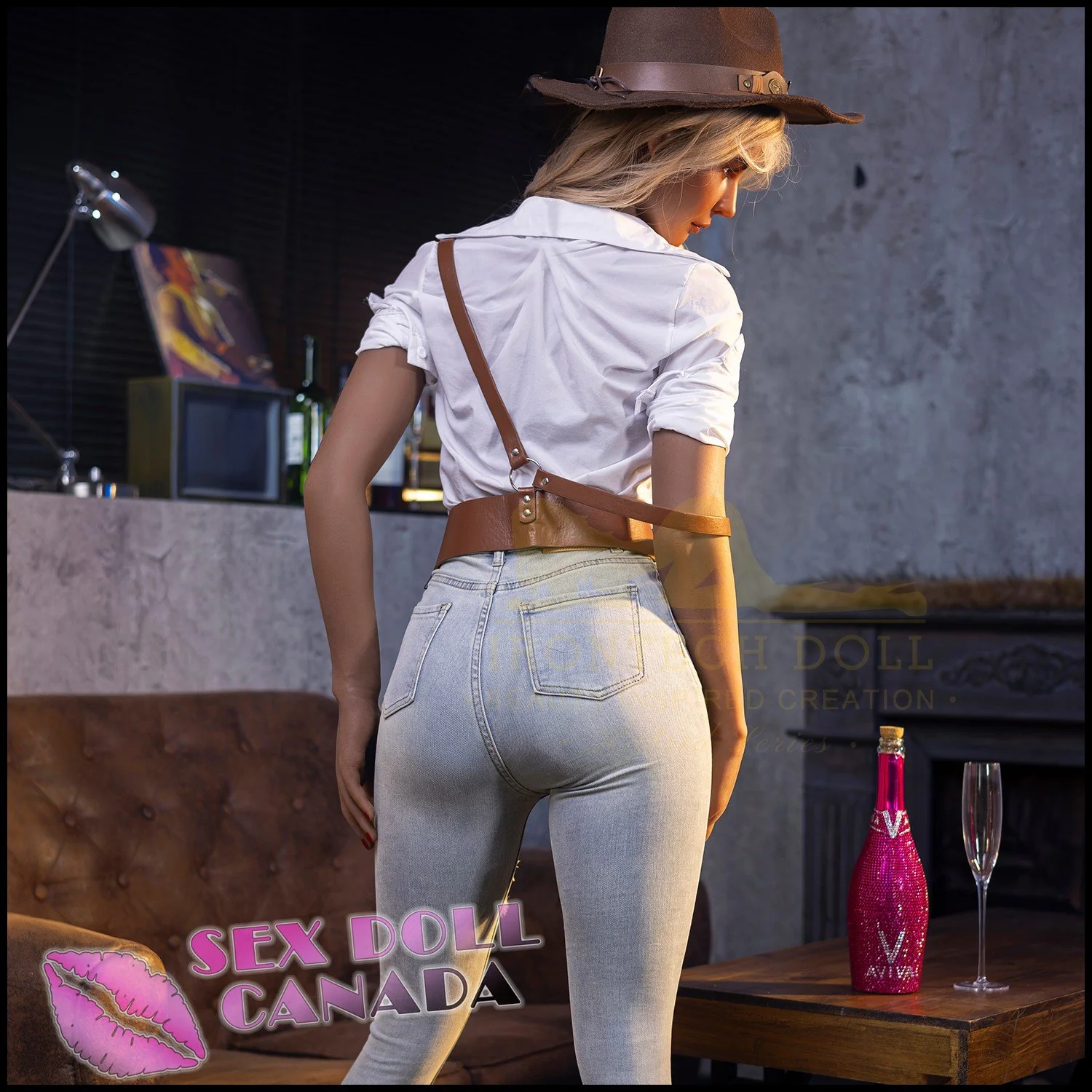 162 (5'4") D-Cup Veronica (Silicone Head #S50) Hybrid - IRONTECH Dolls - Image 11