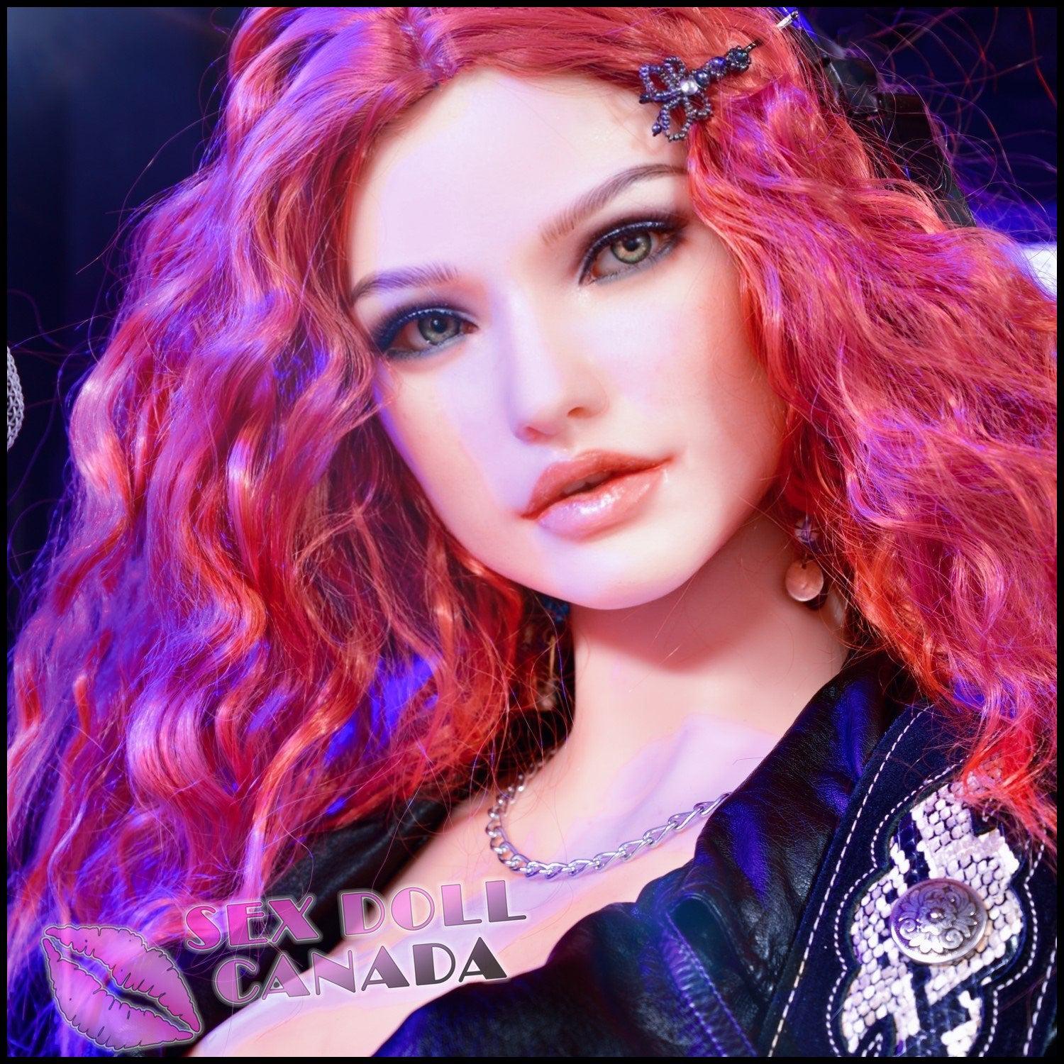162 (5'4") E-Cup Scarlett Punk (Head #S38) Full Silicone - Sino-Doll - Image 11