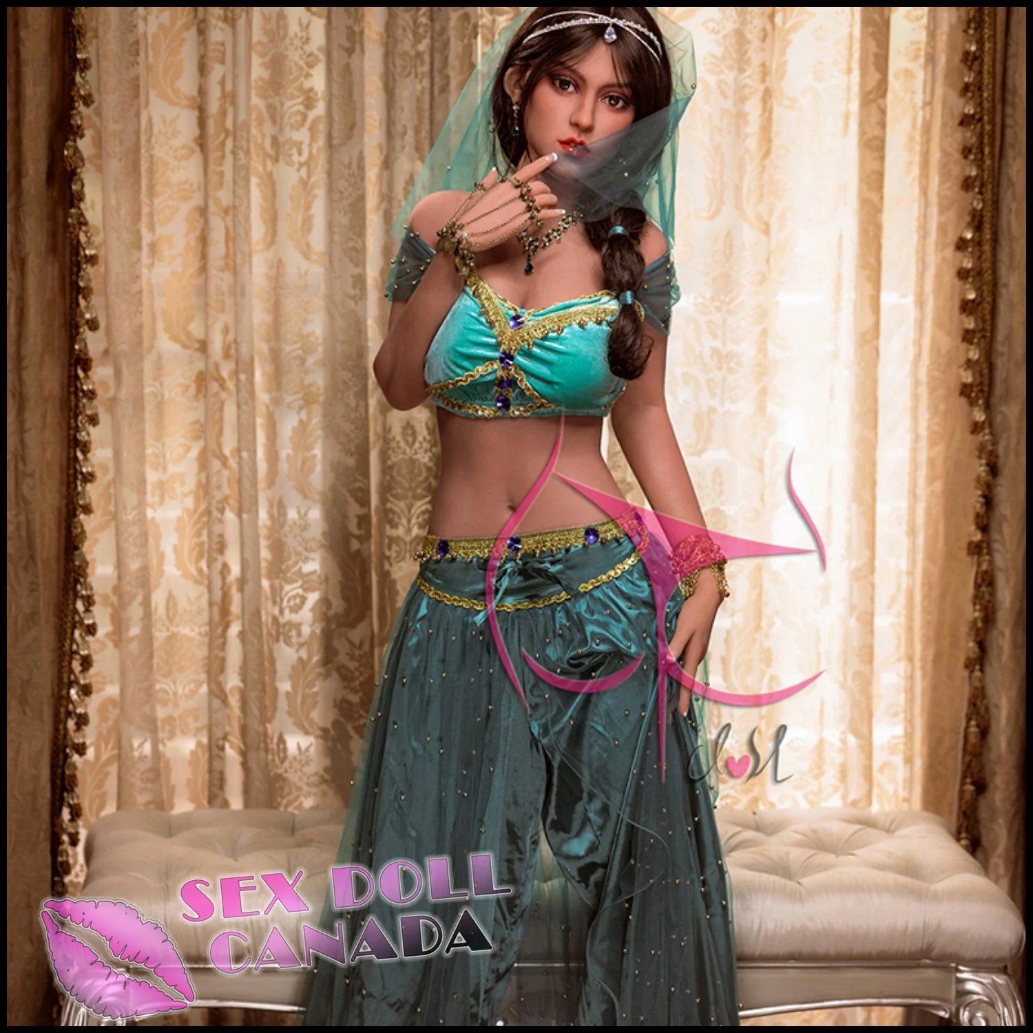 162 (5'4") F-Cup Jasmine (Head #027) - FunWestDoll - Image 3