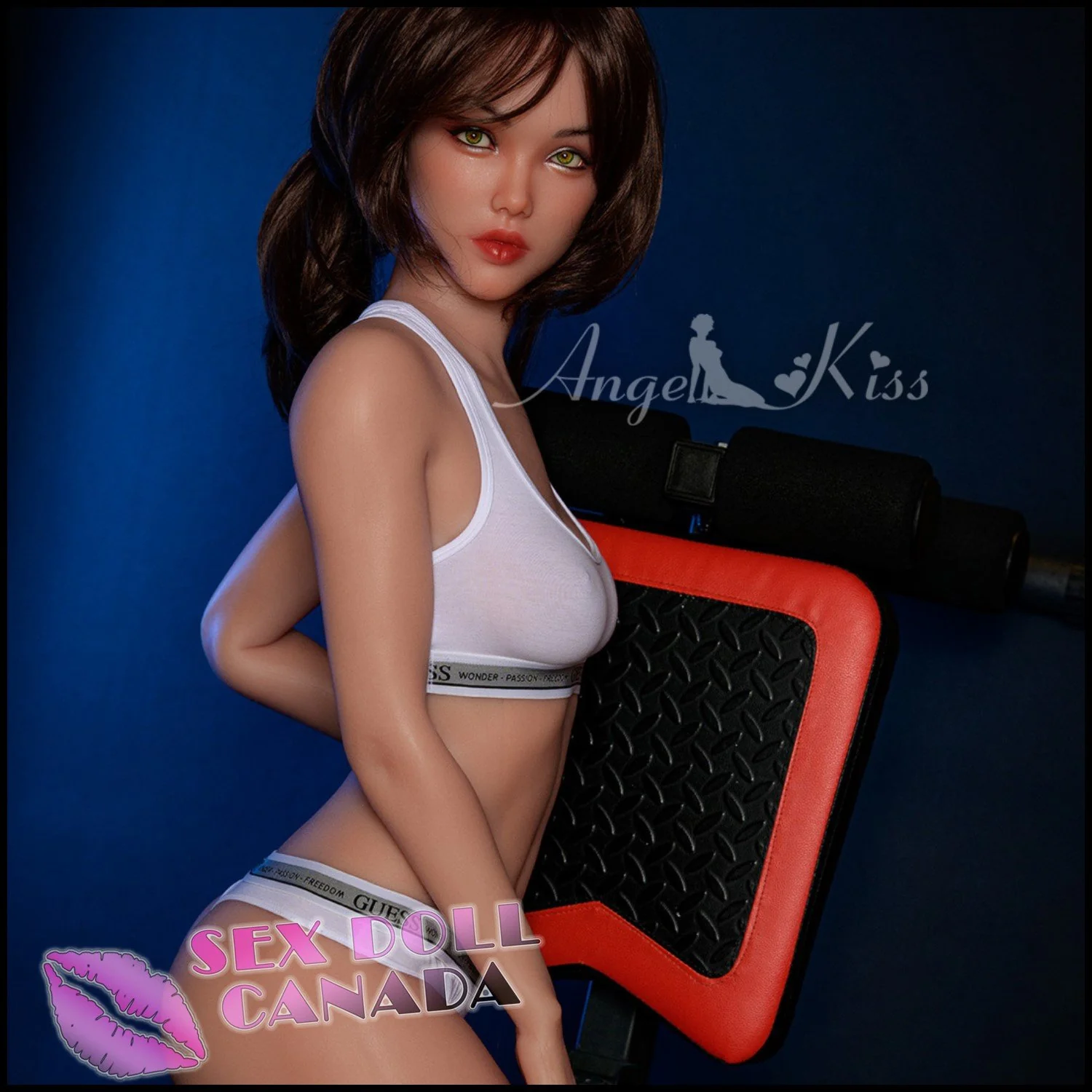 162 (5'4") F-Cup Karen (Head #LS50) Full Silicone - Angel Kiss - Image 14