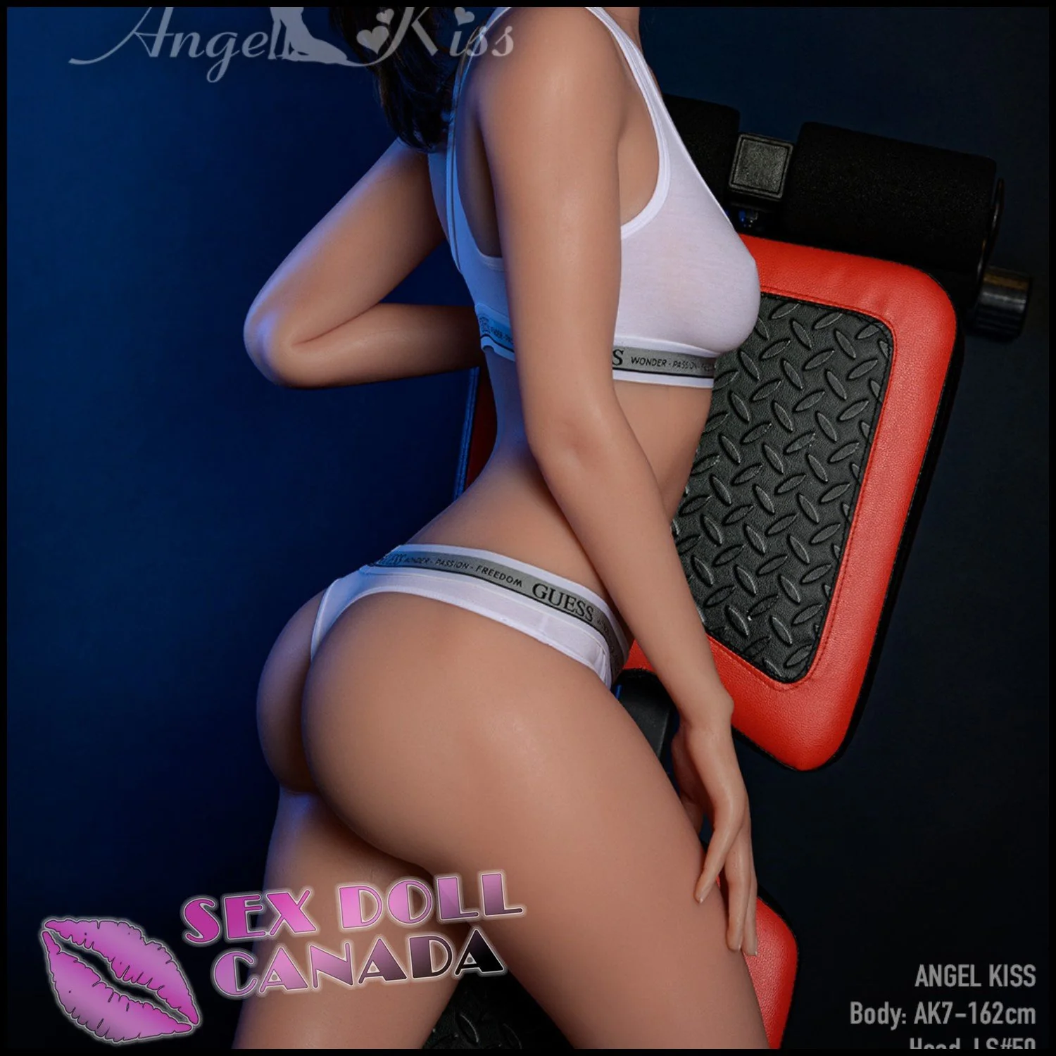 162 (5'4") F-Cup Karen (Head #LS50) Full Silicone - Angel Kiss - Image 9