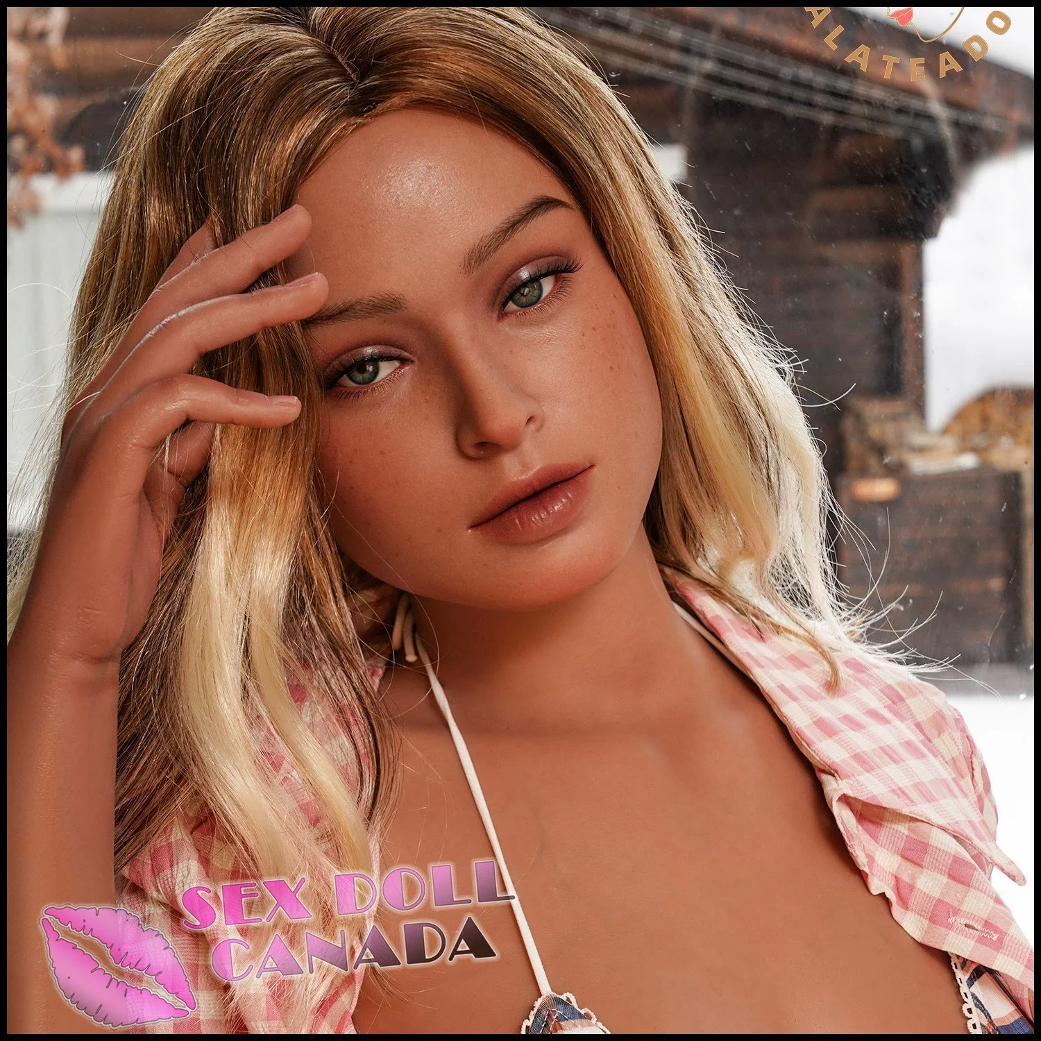 162 (5'4") G-Cup Charlotte (Head #JS050) Full Silicone - Galatea Doll - Image 3