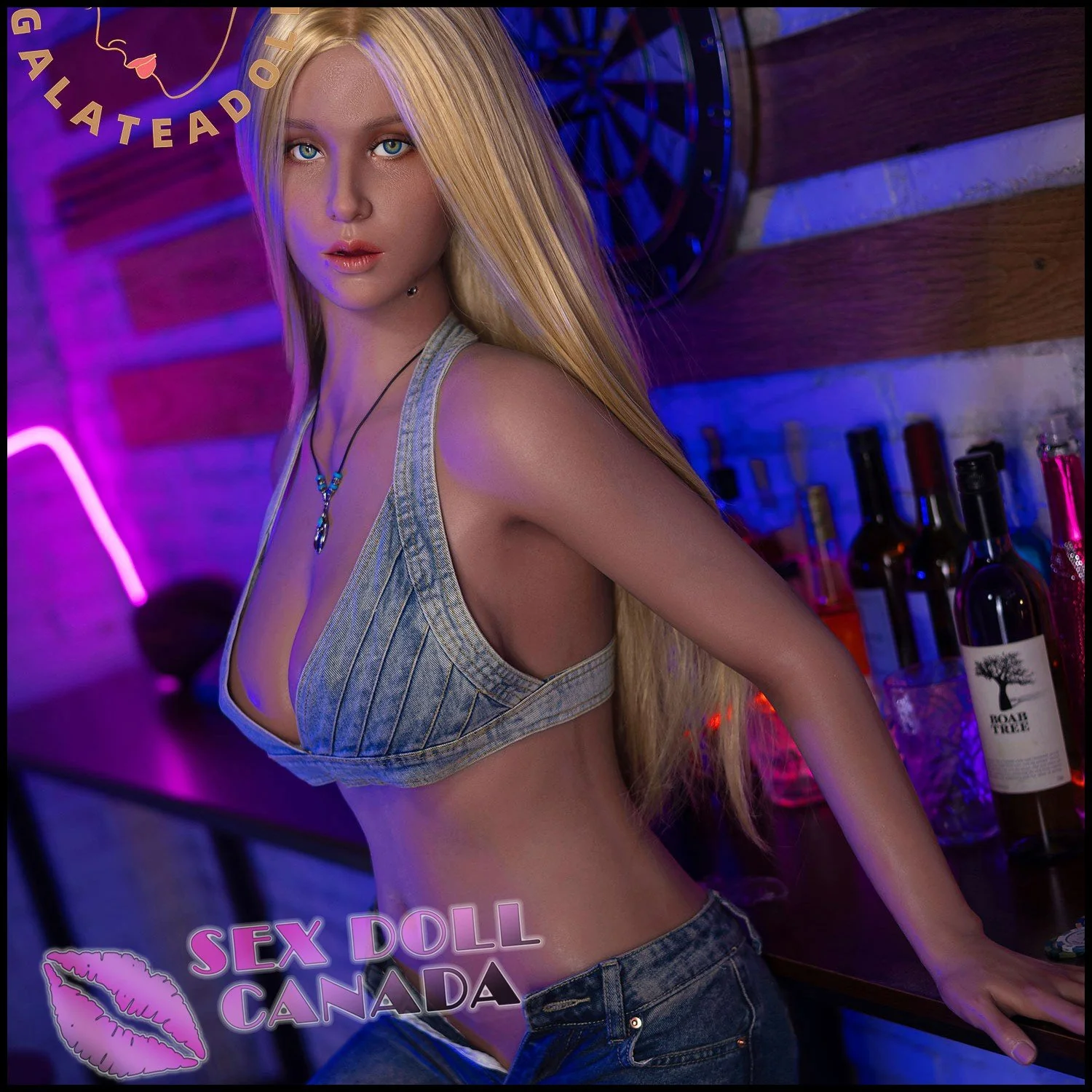 162 (5'4") G-Cup Kali (Head #JS059) Full Silicone - Galatea Doll - Image 18