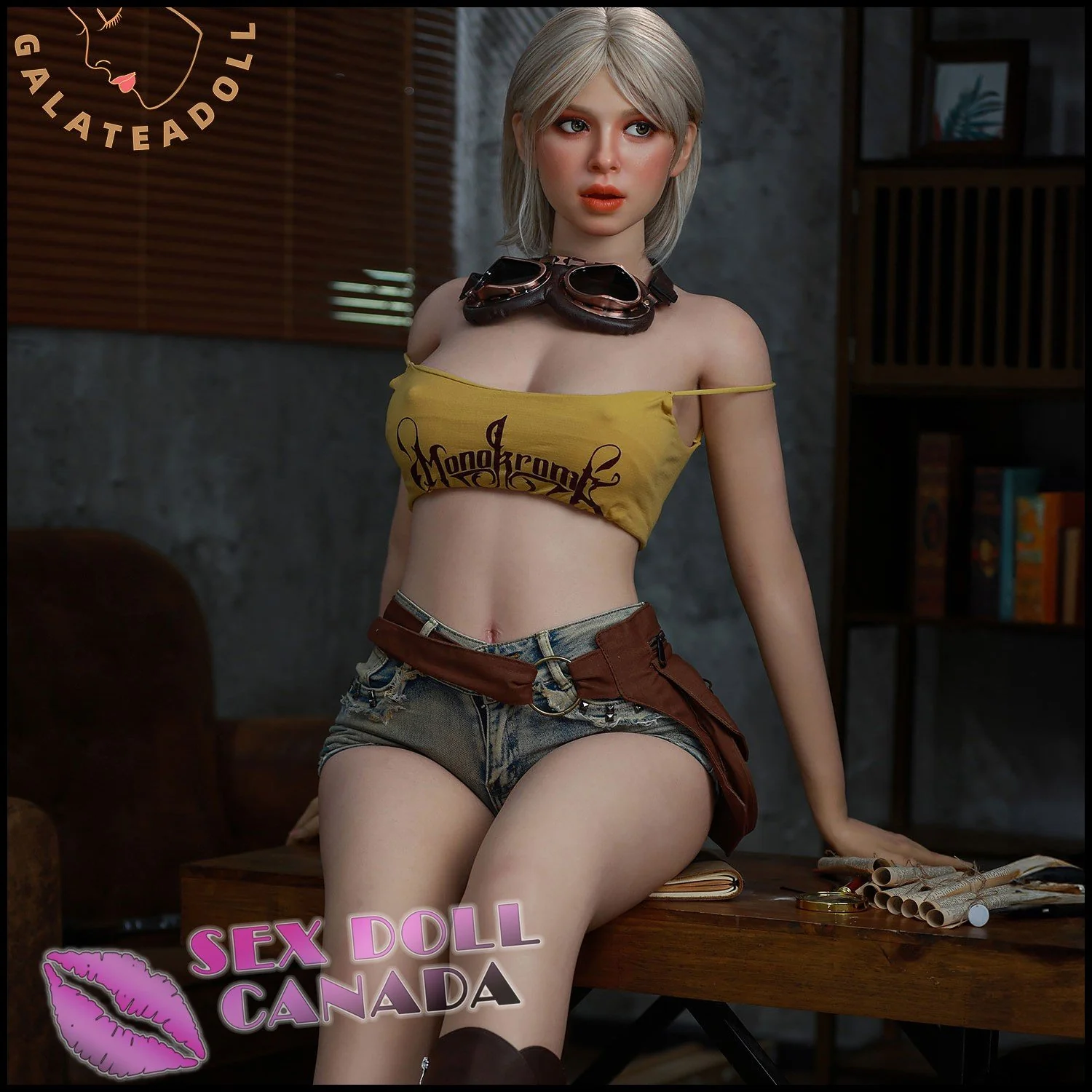 162 (5'4") G-Cup Lara (Head #JS047) Full Silicone - Galatea Doll - Image 13