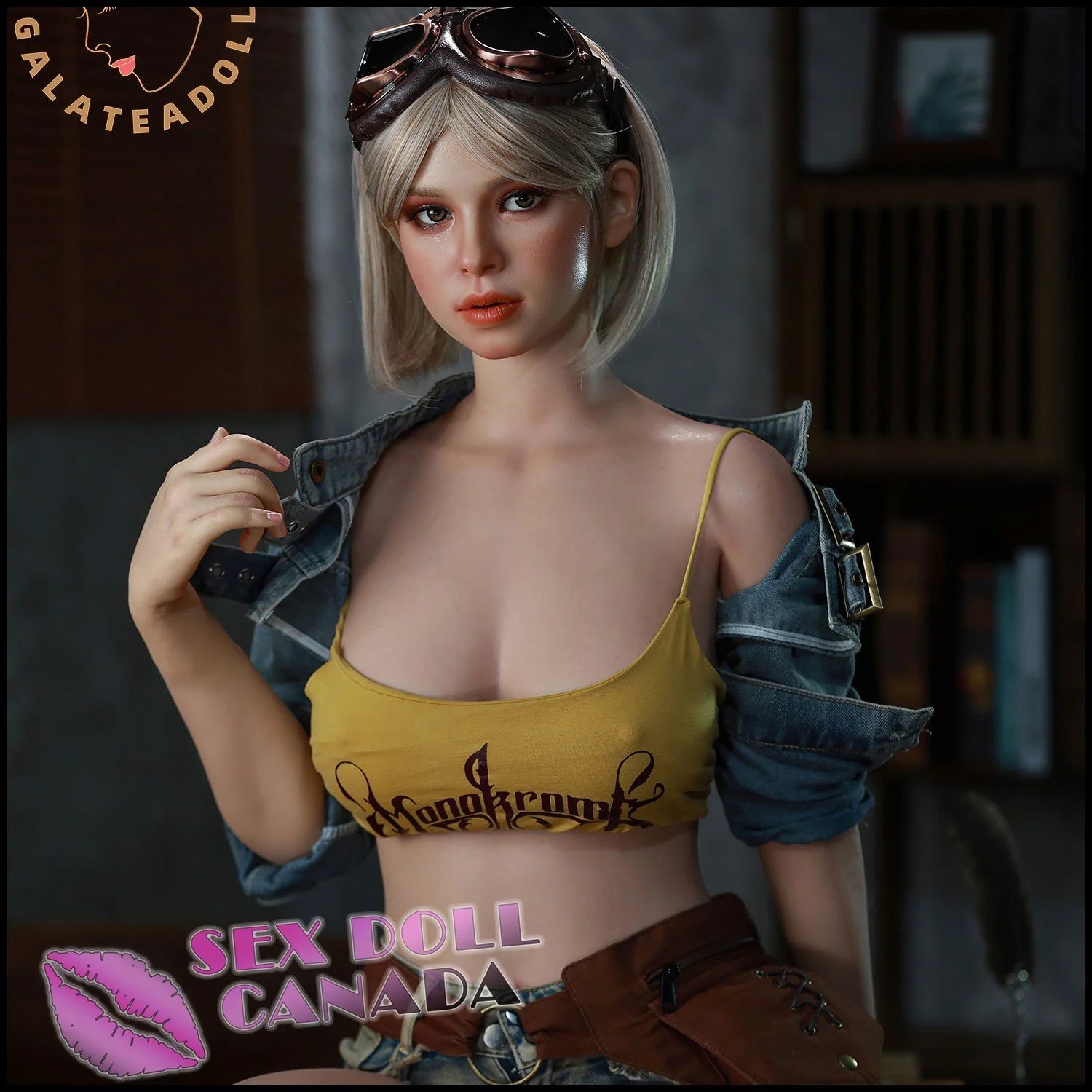 162 (5'4") G-Cup Lara (Head #JS047) Full Silicone - Galatea Doll - Image 6