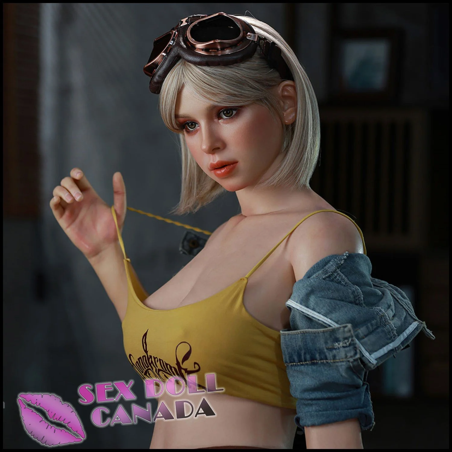 162 (5'4") G-Cup Lara (Head #JS047) Full Silicone - Galatea Doll - Image 7