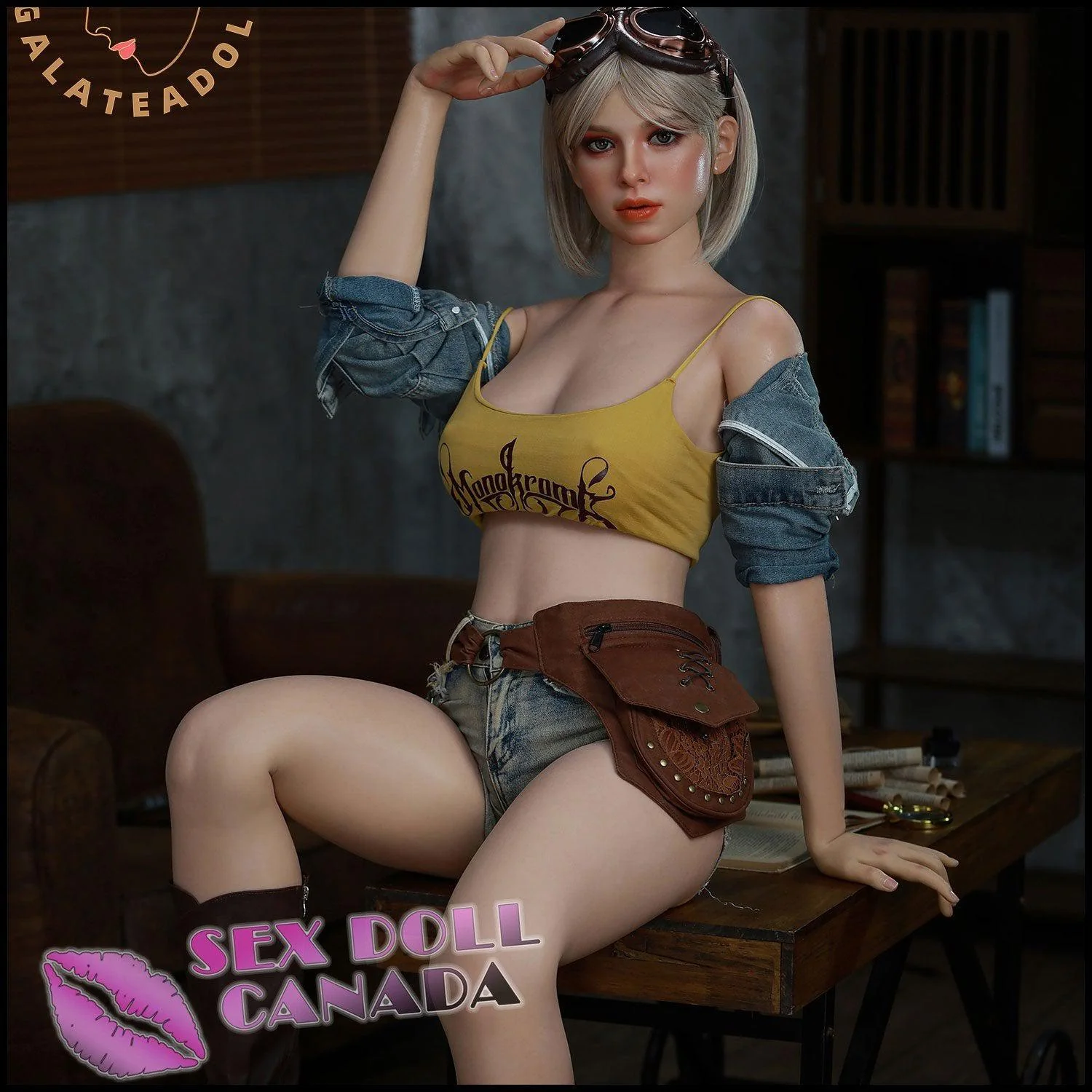162 (5'4") G-Cup Lara (Head #JS047) Full Silicone - Galatea Doll - Image 9