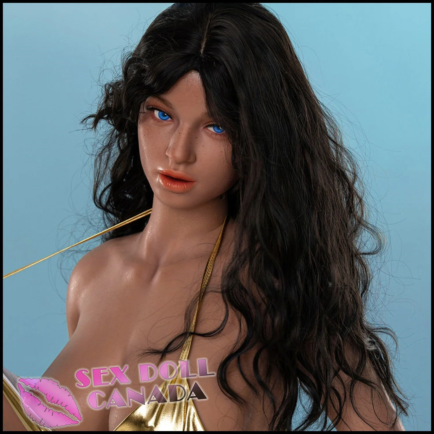 162 (5'4") G-Cup Malia (Head #JS043) Full Silicone - Galatea Doll - Image 16