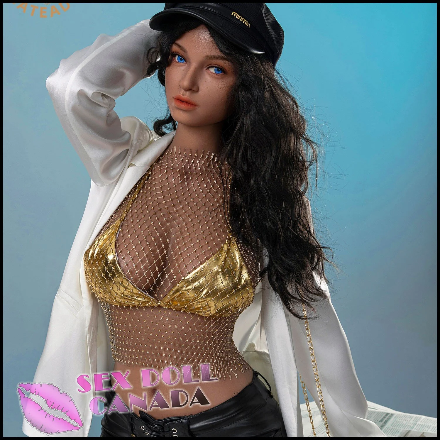 162 (5'4") G-Cup Malia (Head #JS043) Full Silicone - Galatea Doll - Image 18