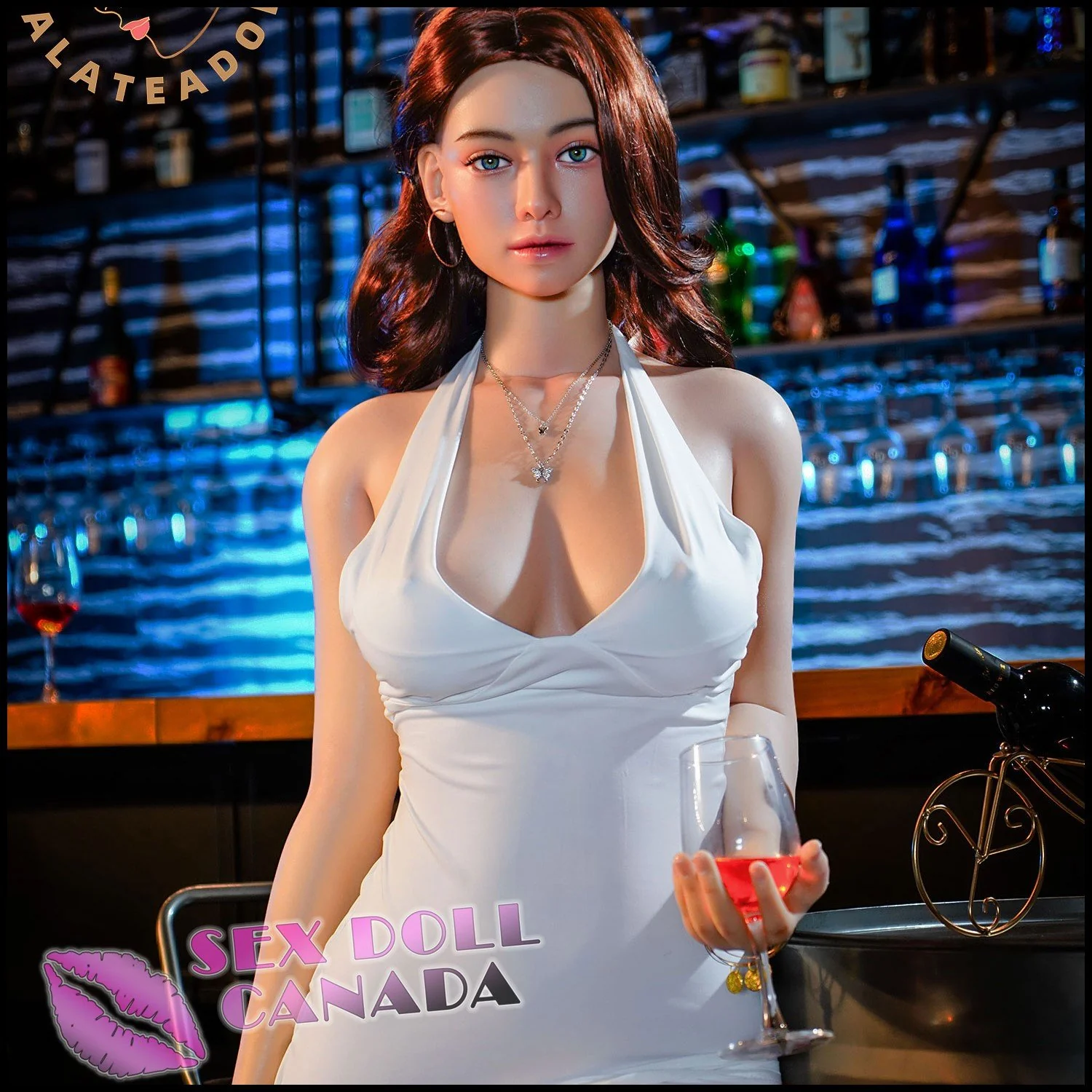 162 (5'4") G-Cup Shay (Head #JS046) Full Silicone - Galatea Doll - Image 13