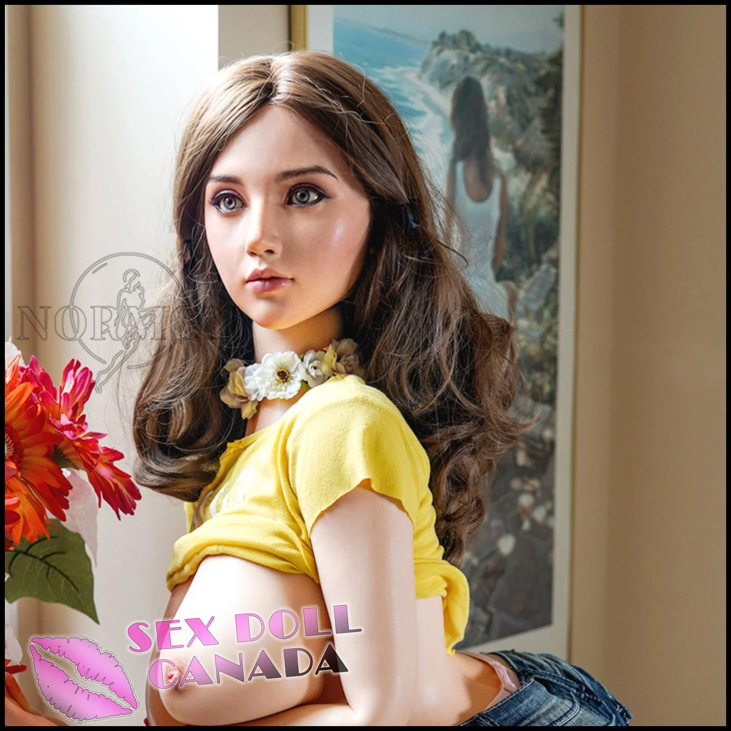 162 (5'4") I-Cup Fanny NM005 (Silicone Head) - Normon Doll - Image 5