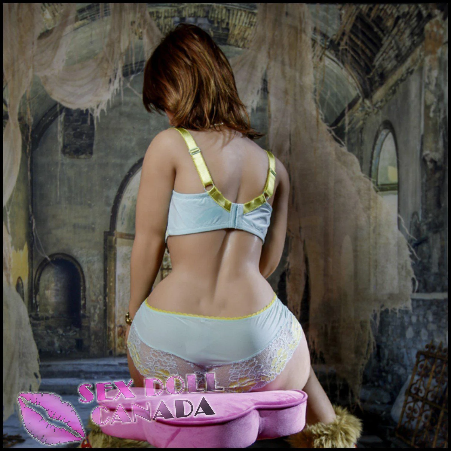 162 (5'4") H-Cup Ishara Curvy Thick - AS Doll - Image 16