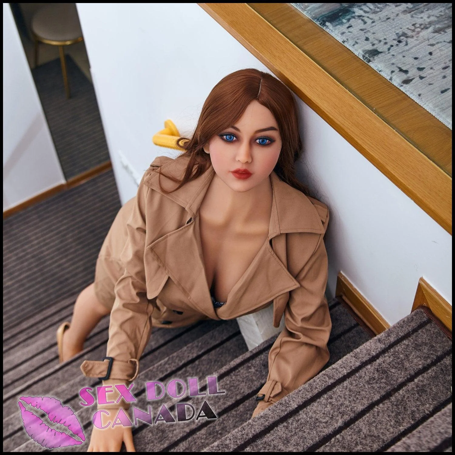 163 (5'4") B-Cup Amy Tanned - IRONTECH Dolls - Image 12