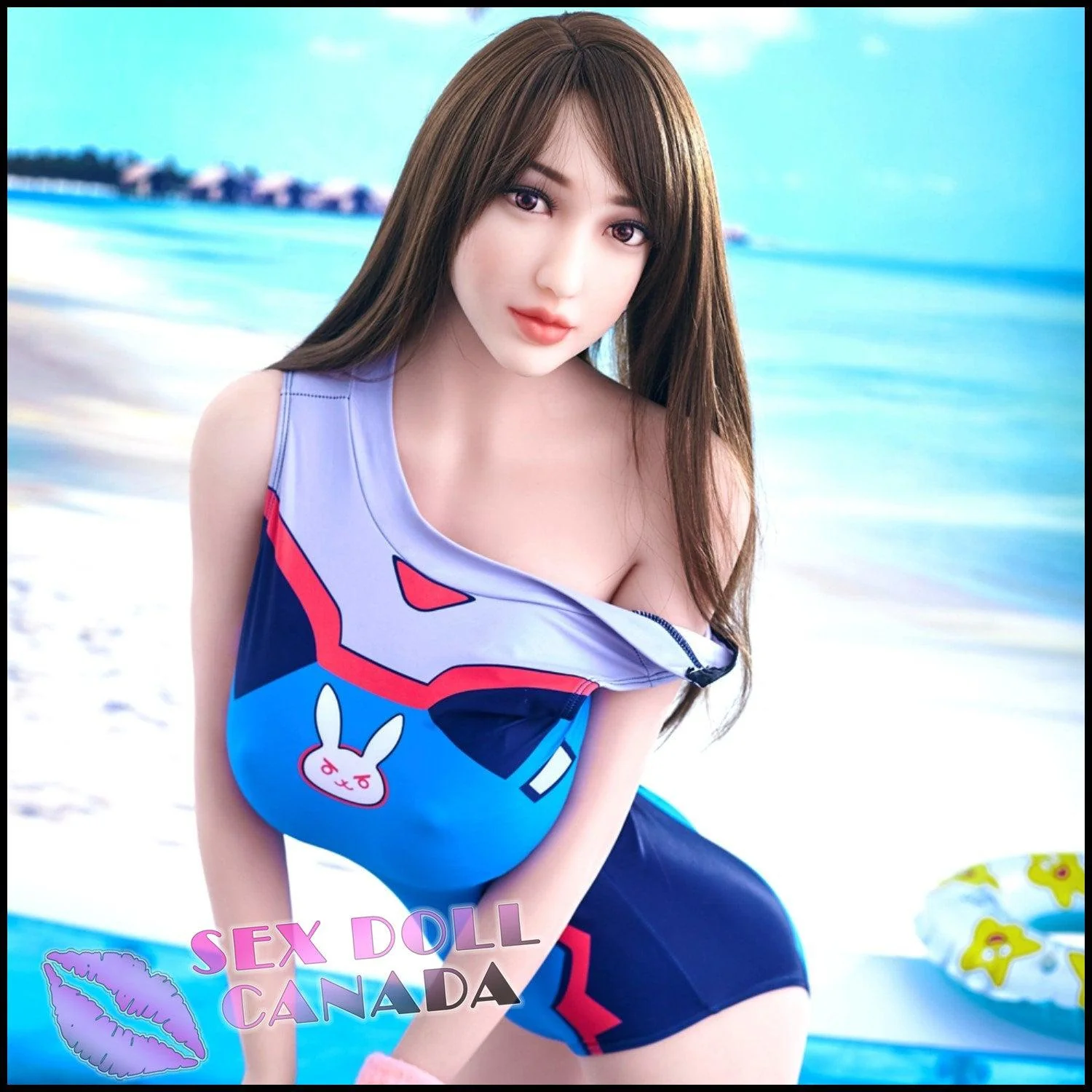 163 (5'4") B-Cup Mika Brunette - Fair - IRONTECH Dolls