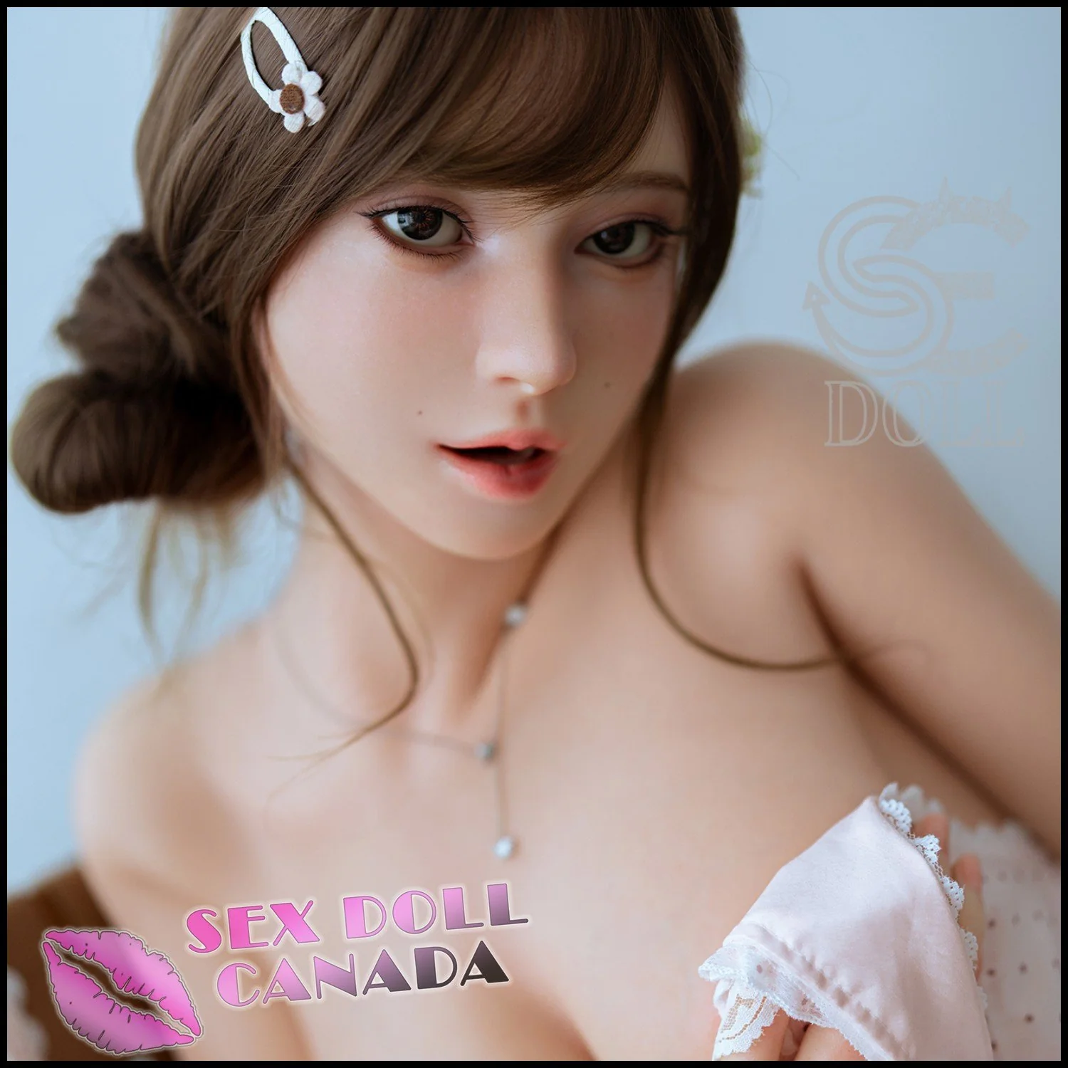 163 (5'4") C-Cup Maya B. (Head #138SO) Full Silicone - SE Doll - Image 6