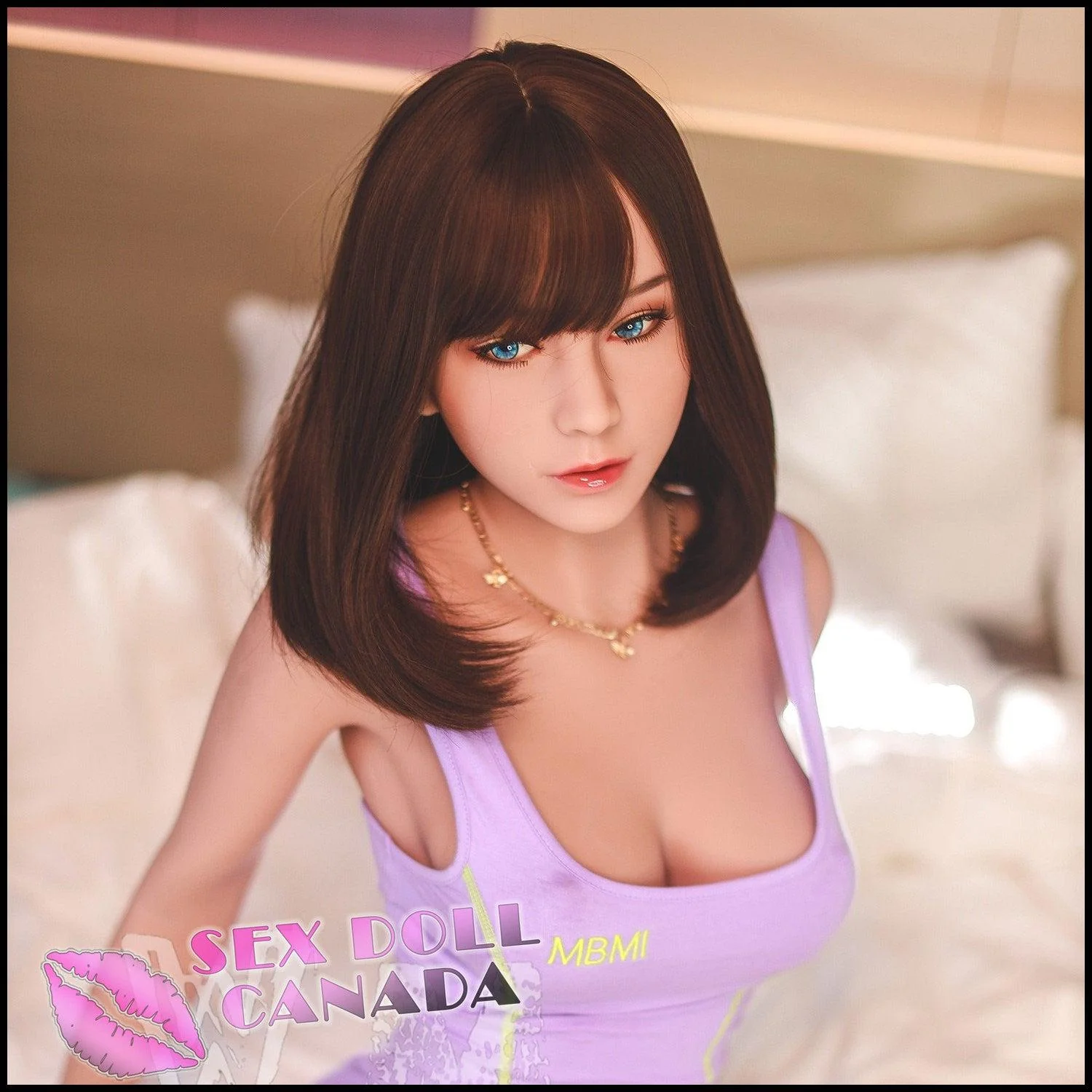 163 (5'4") C-Cup Reagan Brunette (Head #70) - WM Doll - Image 6