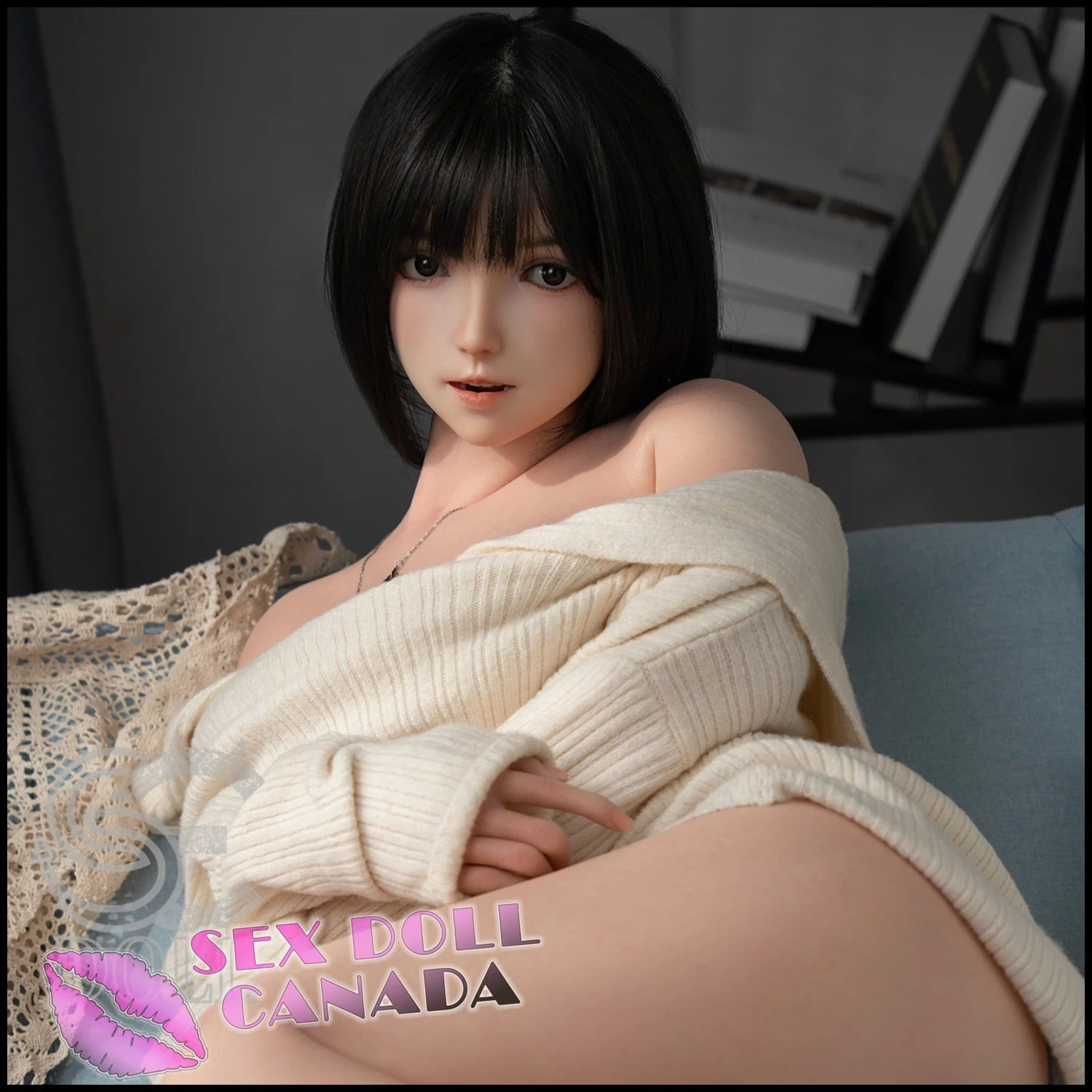 163 (5'4") C-Cup Yuuki J. (Head #076) Full Silicone - SE Doll - Image 3