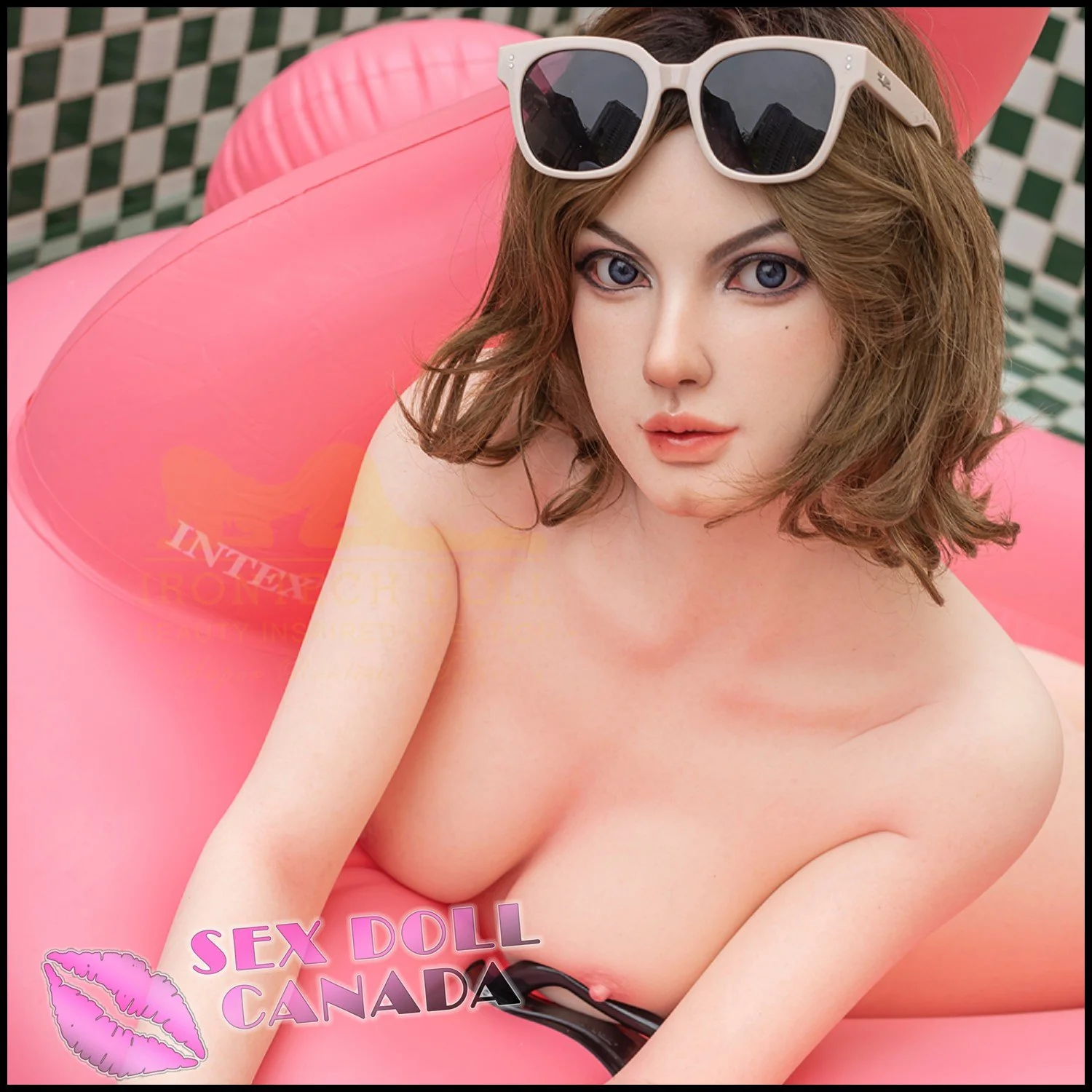 163 (5'4") D-Cup Cherry (Head #S9) Full Silicone - IRONTECH Dolls - Image 6