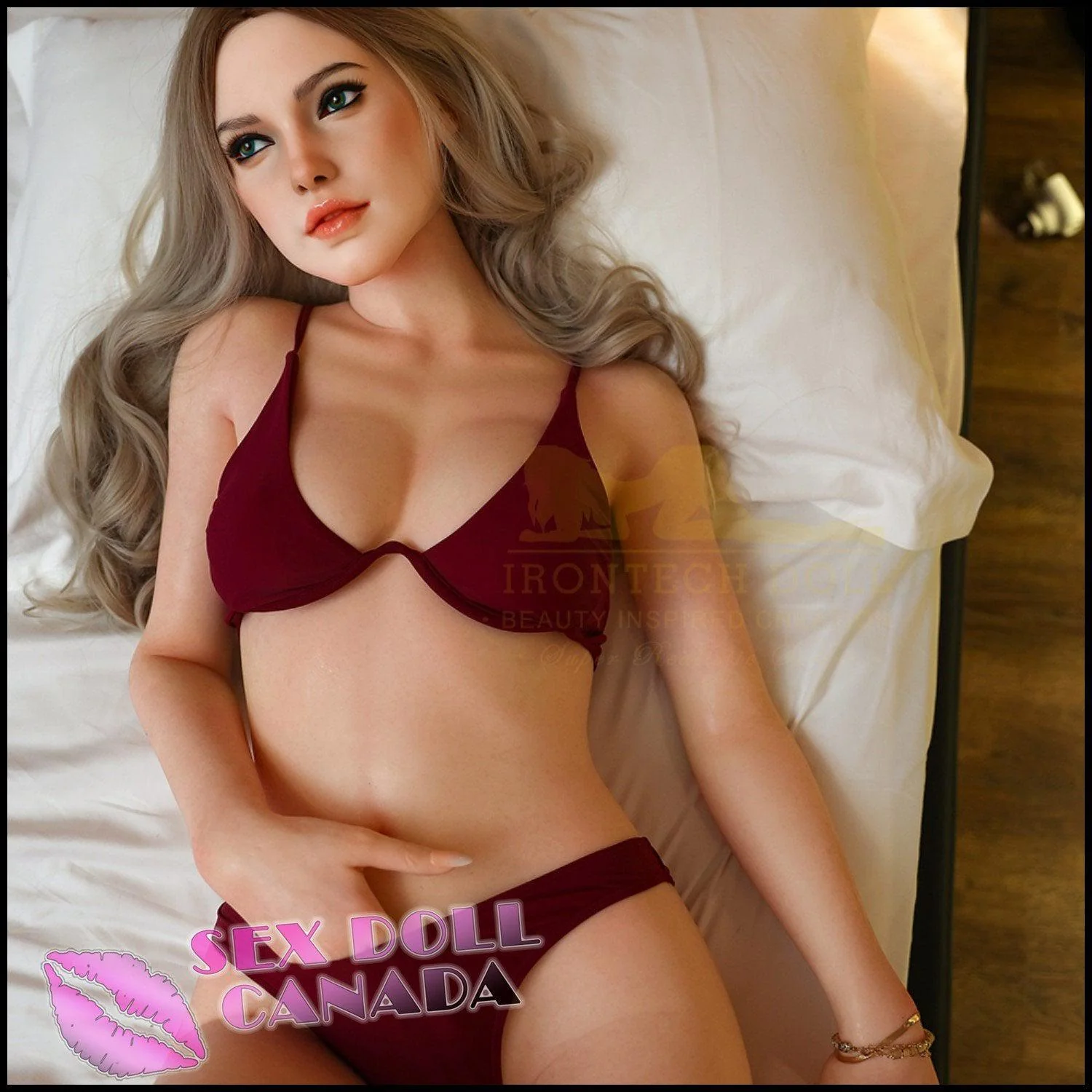 163 (5'4") D-Cup Heidi (Head #S46) Full Silicone - IRONTECH Dolls - Image 14