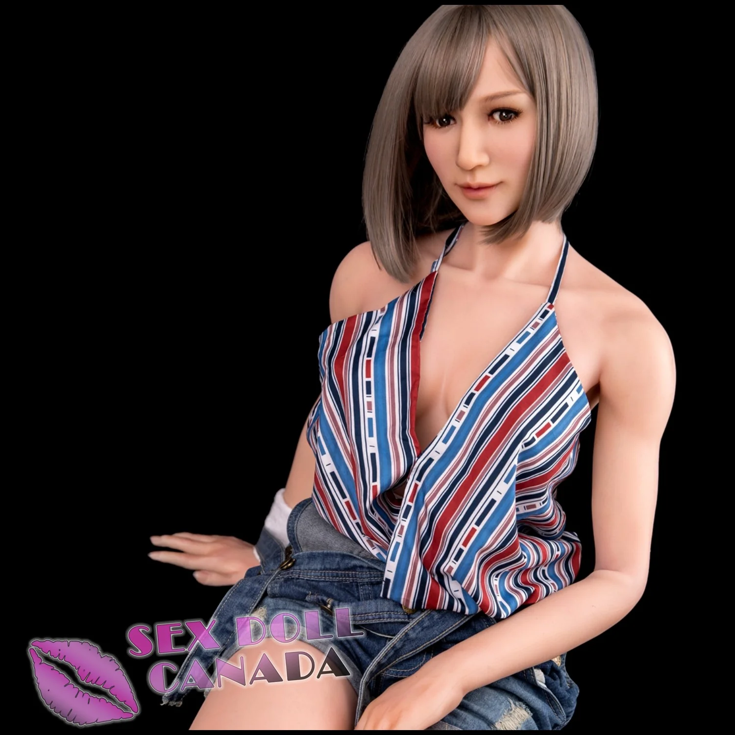 163 (5'4") E-Cup Recy Brunette - Full Silicone - XYcolo - Image 4