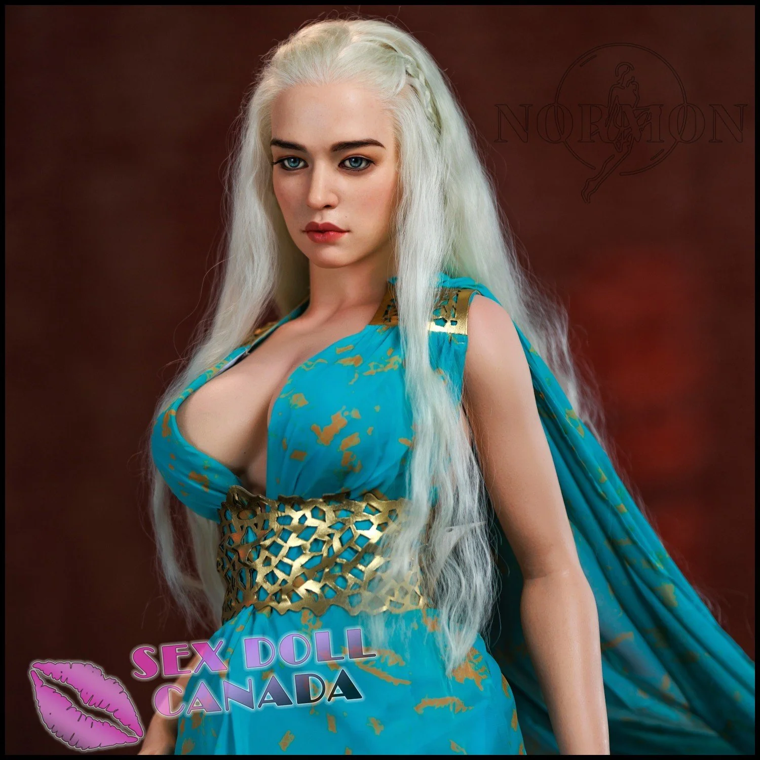 163 (5'4") F-Cup Eve NM015 (Silicone Head) - Normon Doll - Image 6
