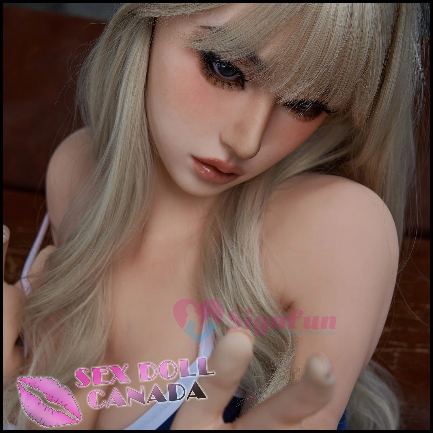 163 (5'4") F-Cup Sydney Blonde (Head #SG5) - Sigafun - Image 9