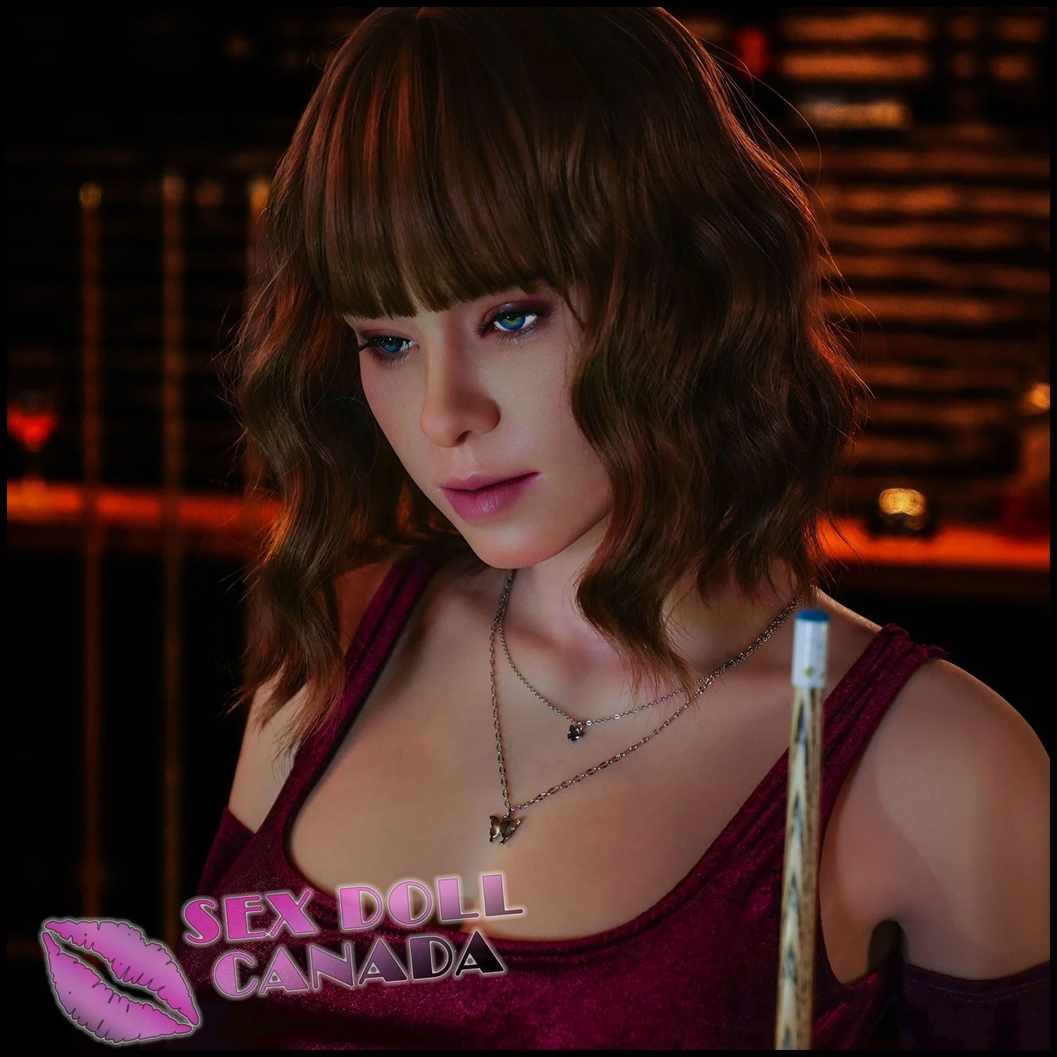 163 (5'4") H-Cup Greta (Head #JS052) Full Silicone - Galatea Doll - Image 17