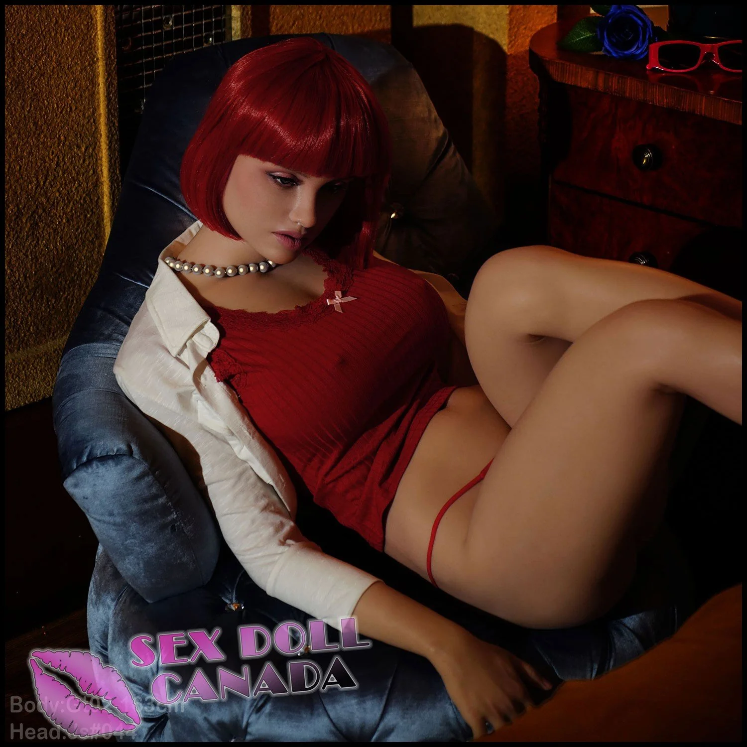 163 (5'4") H-Cup Harper (Head #JS044) Full Silicone - Galatea Doll - Image 14