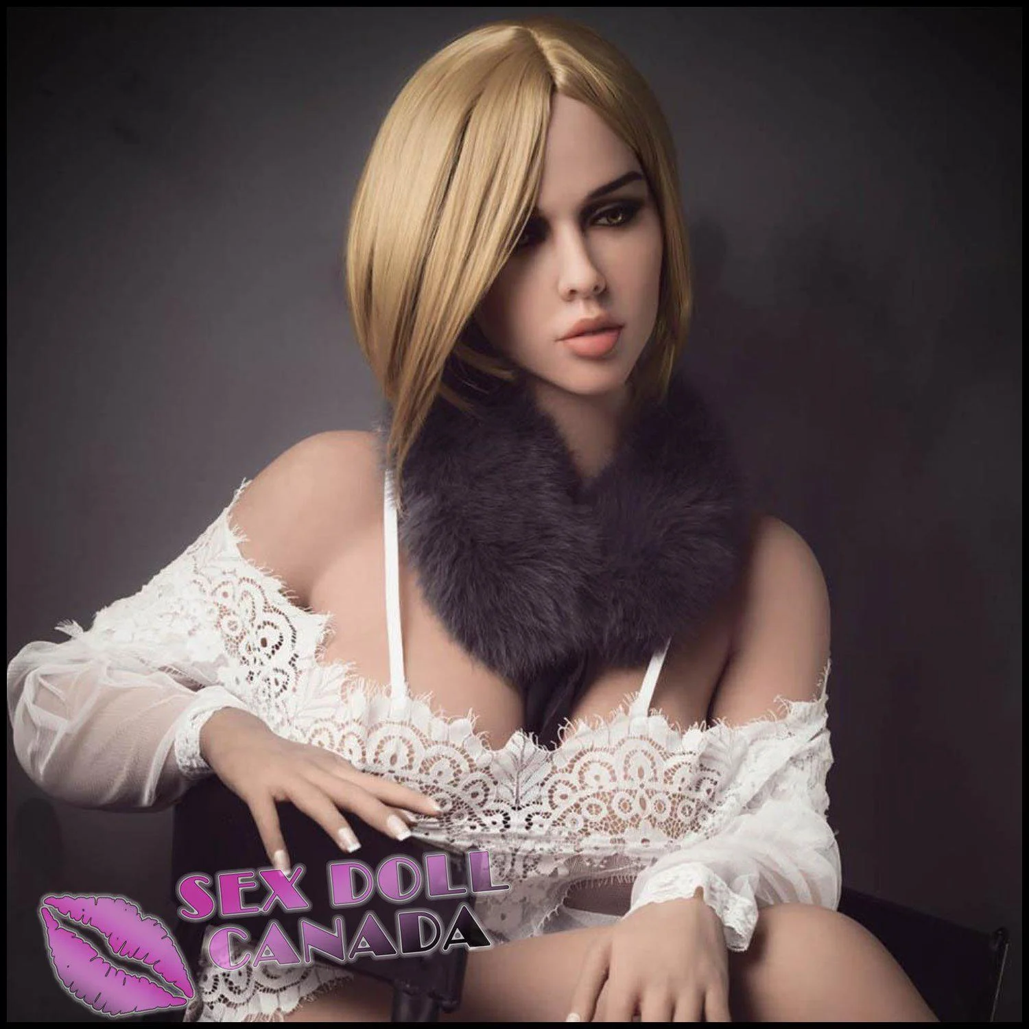 163 (5'4") H-Cup Olivia Blonde BBW - WM Doll - Image 9