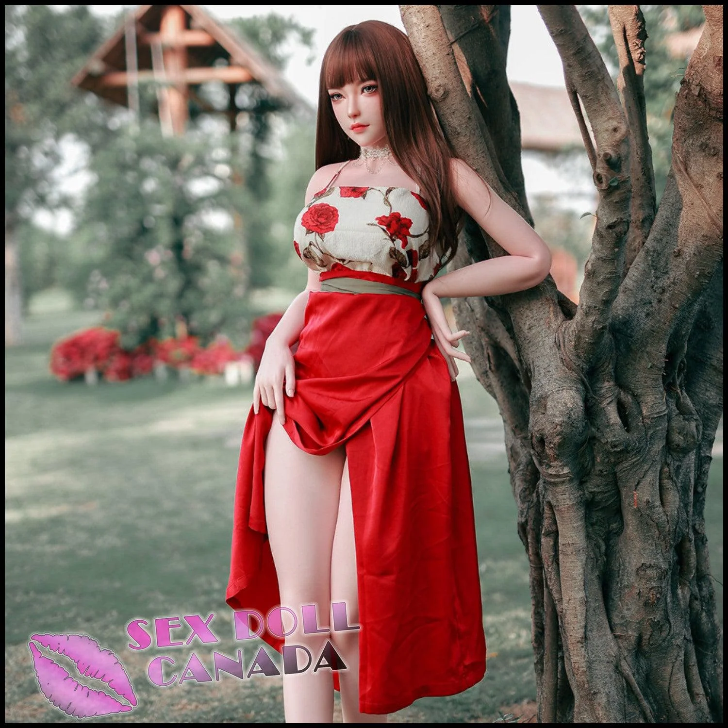 163 (5'4") I-Cup Peaches - Full Silicone - JY Doll - Image 9