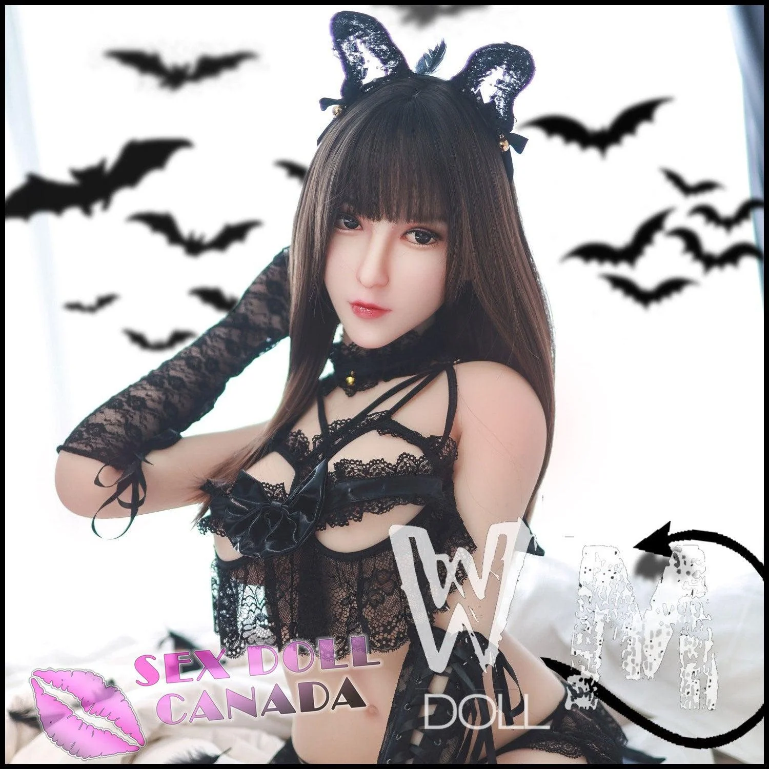164 (5'5") D-Cup Clarina Brunette Cat Girl (Head #390) - WM Doll - Image 20