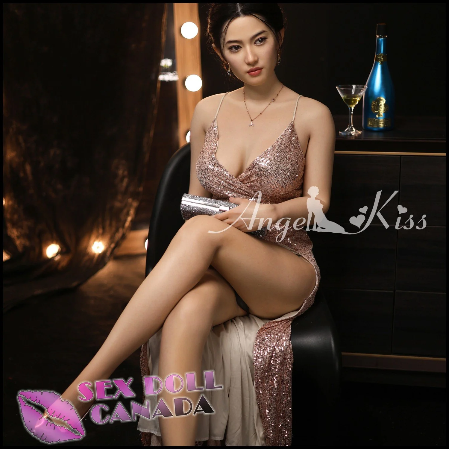 164 (5'5") E-Cup Denise (Head #LS68) Full Silicone - Angel Kiss - Image 19