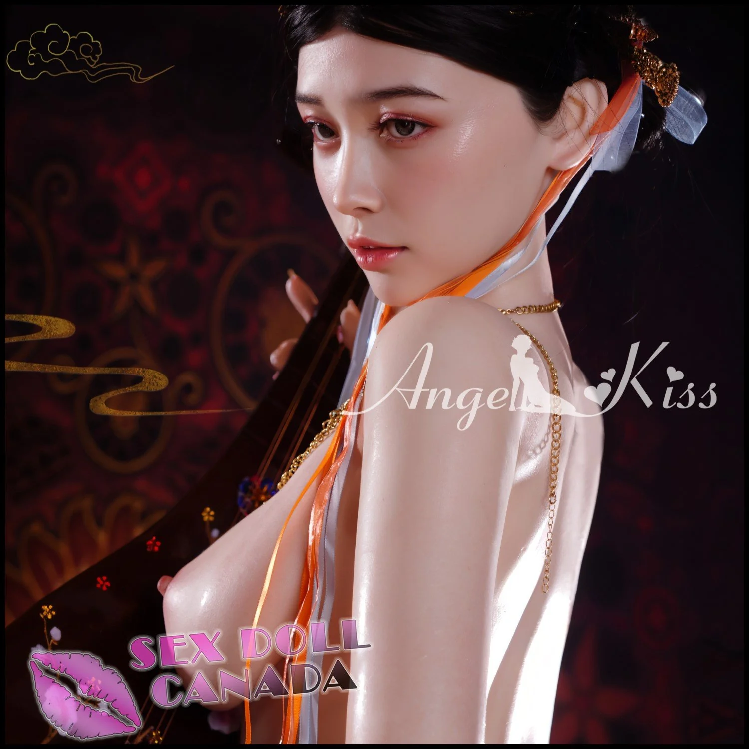 164 (5'5") G-Cup Kiara (Head #LS23) Full Silicone - Angel Kiss - Image 2