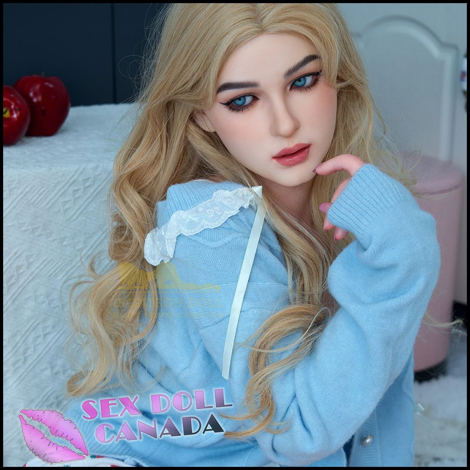 164 (5'5") H-Cup Fenny Blonde (Head #S29) Full Silicone - IRONTECH Dolls - Image 19