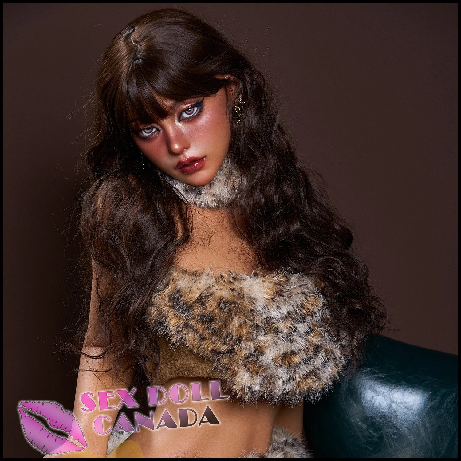 164 (5'5") H-Cup Leopard (Silicone Head #S40) Plus - IRONTECH Dolls - Image 14