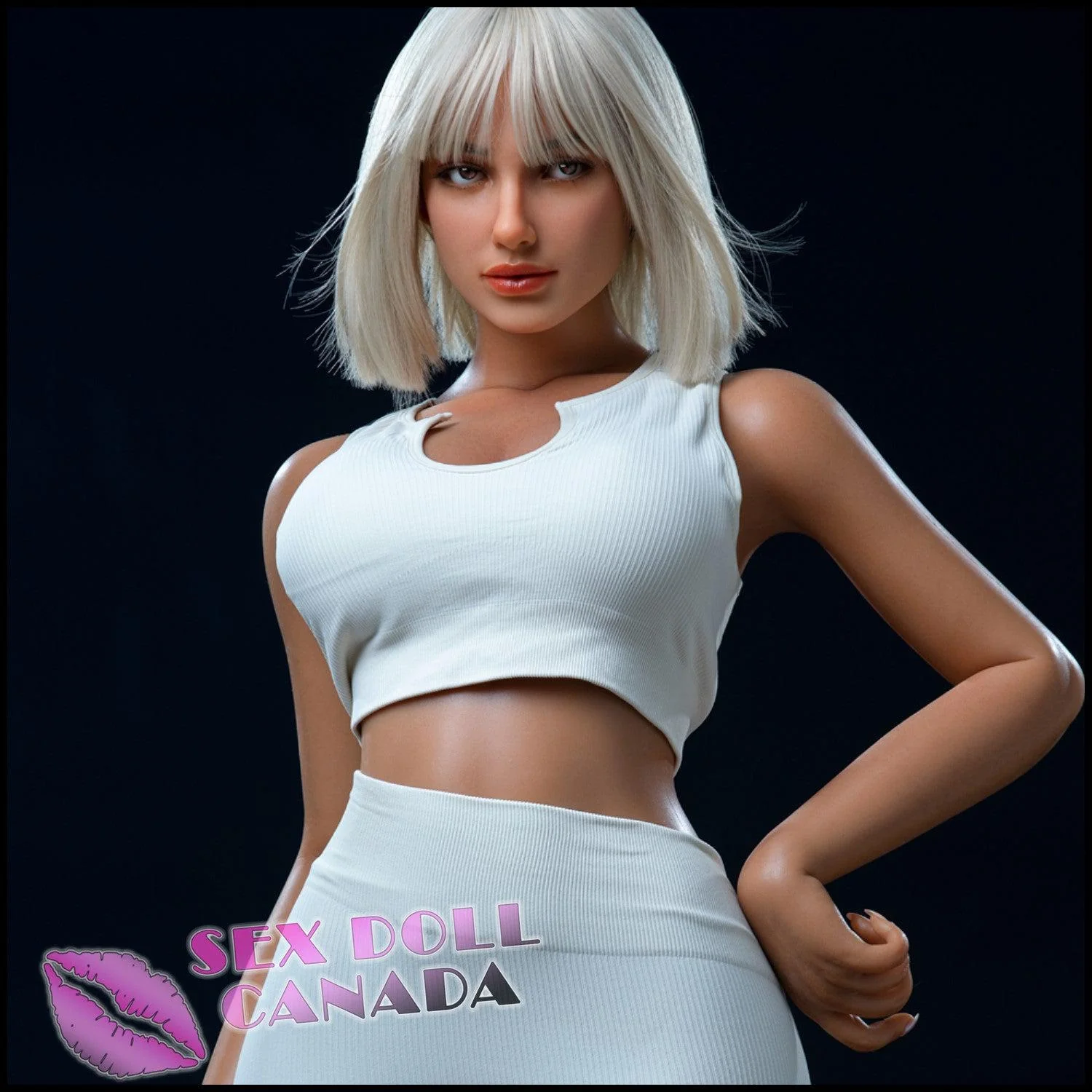 164 (5'5") H-Cup Luna (Head #S17) Full Silicone - IRONTECH Dolls - Image 5